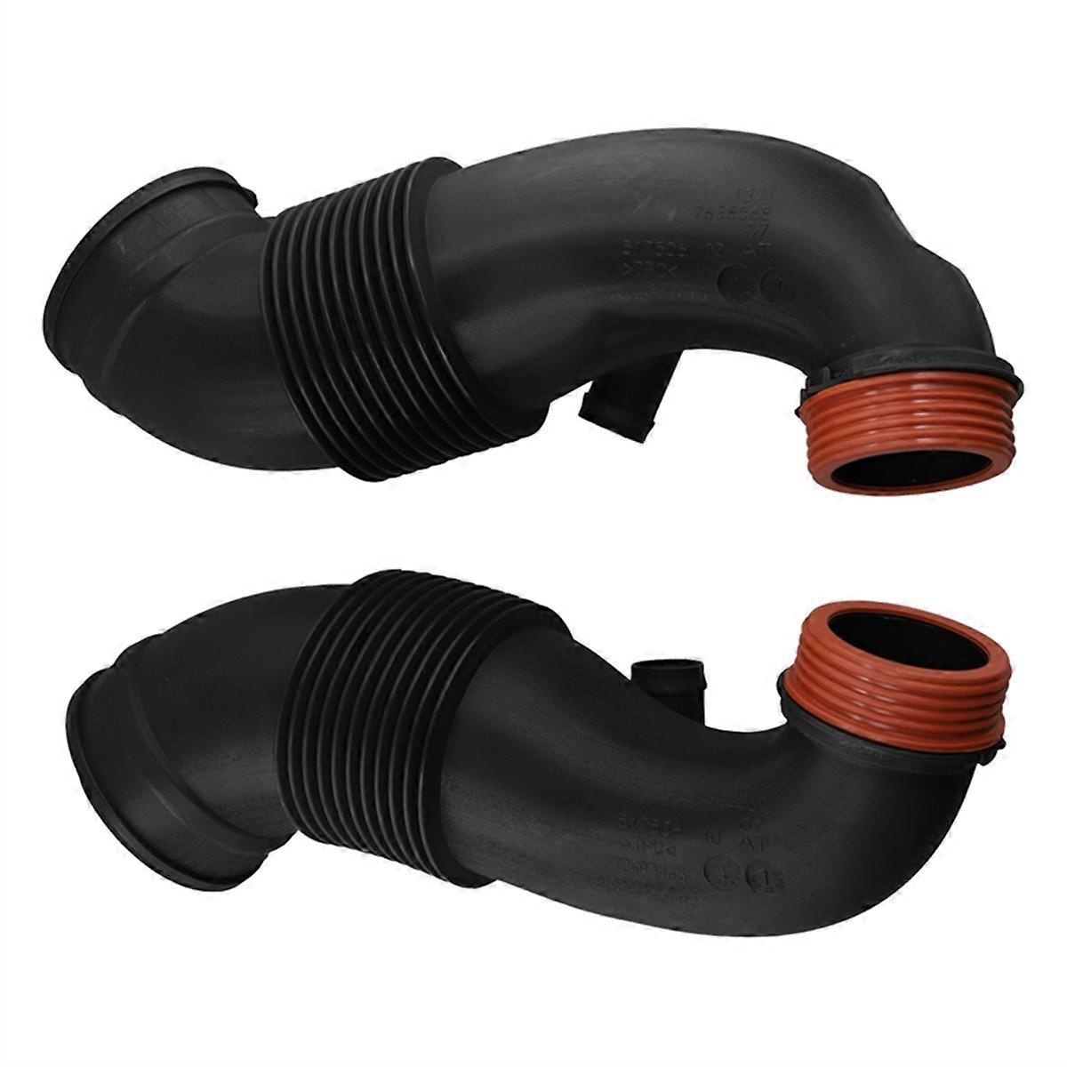 1Pair Engine Air Intake Hose Pipe 13717638569 13717638568