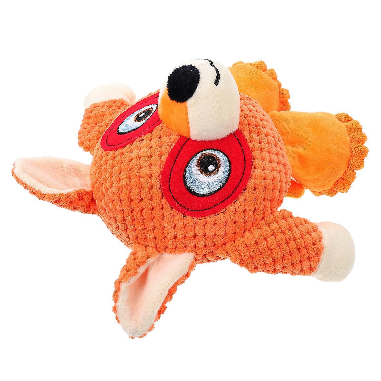 Squeaky Toy 2Pcs Dog Plush Toy Creative Pet Plaything Interactive For Dogs 27X21X13CM Behavior Correction