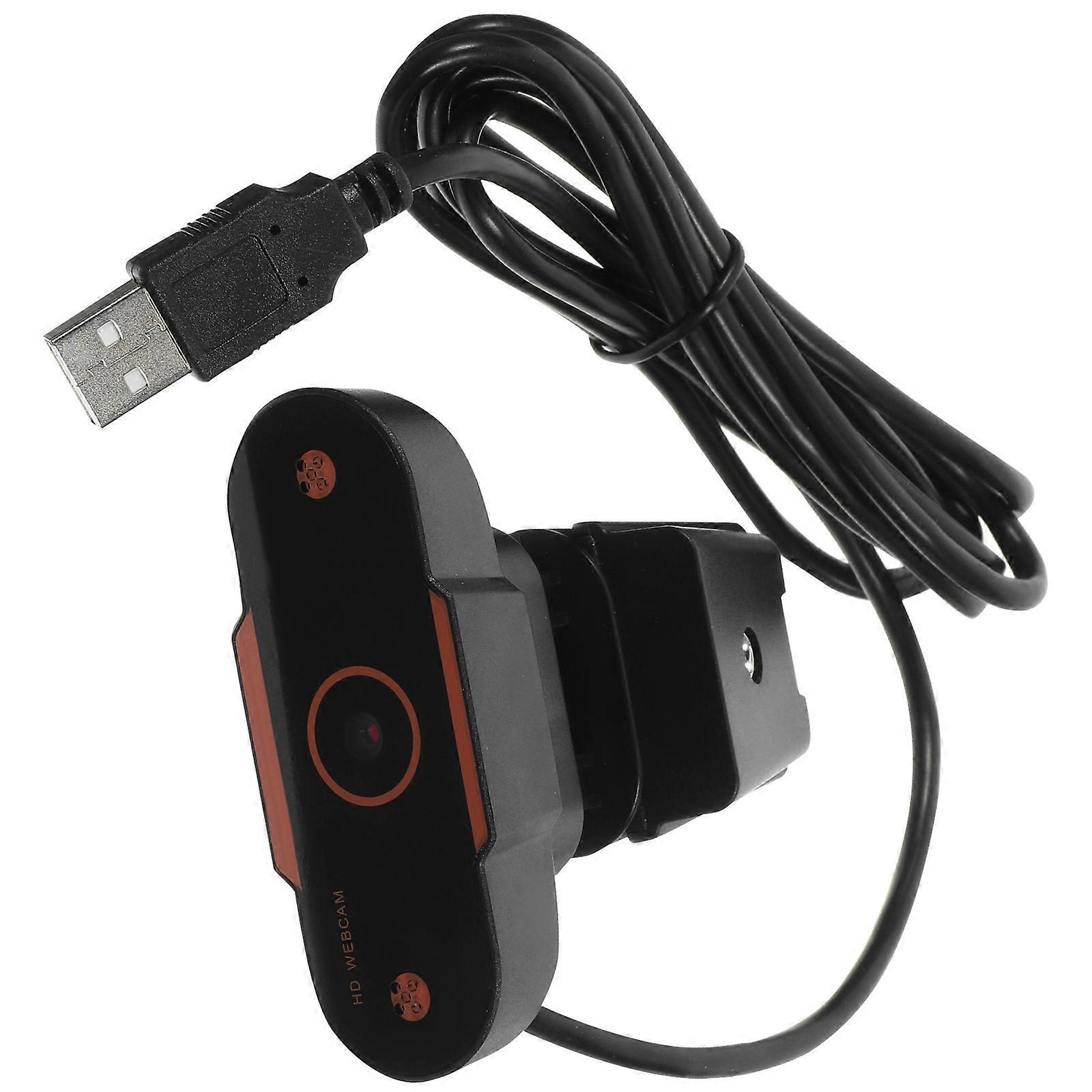 Desktop Usb Computer Webcam Video Conference Camera Abs Material Live Streaming 8.00X5.00X3.00CM Plug and Play 1Set