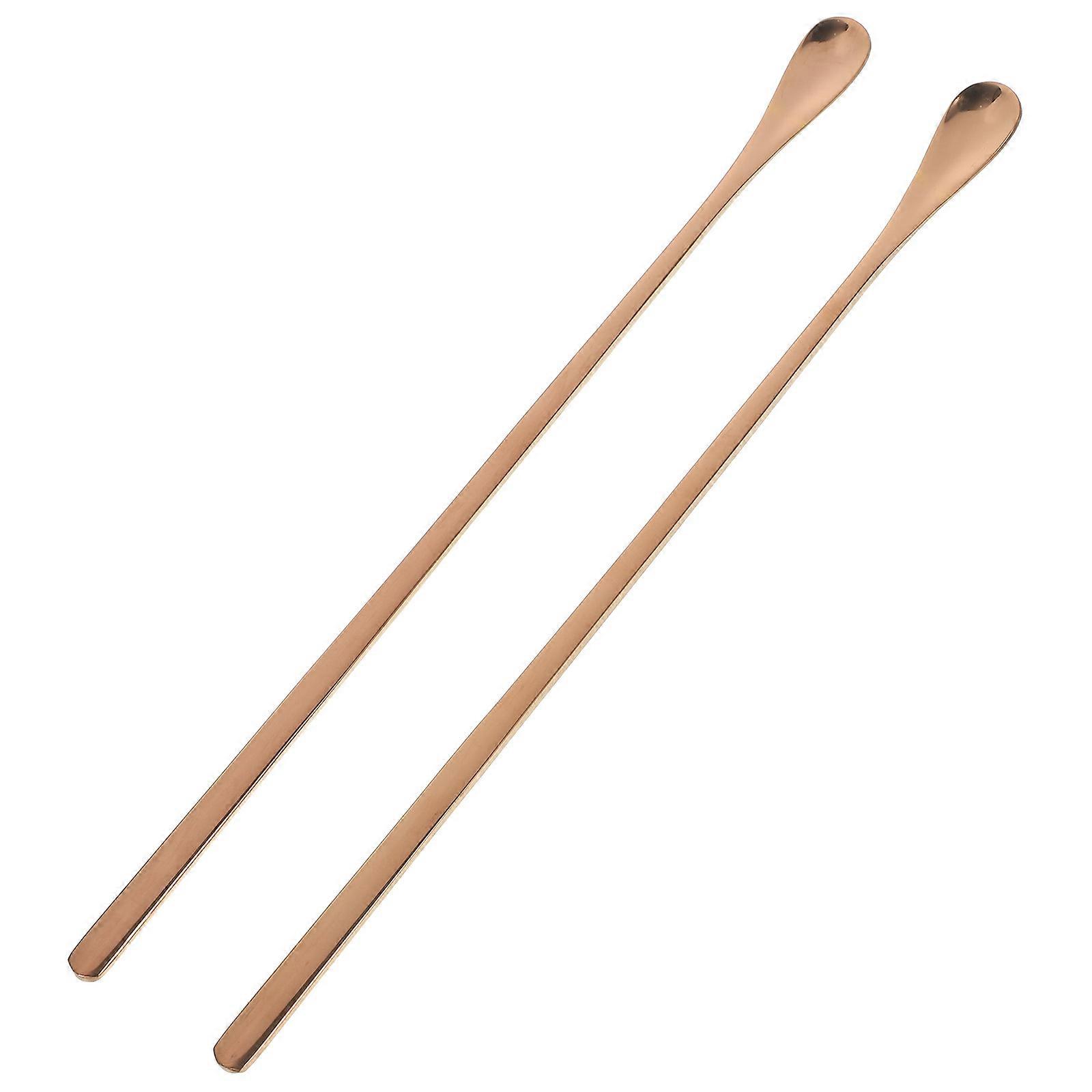 Long Handle Food Spoon for Reptile Feeding 8Pcs Stainless Steel