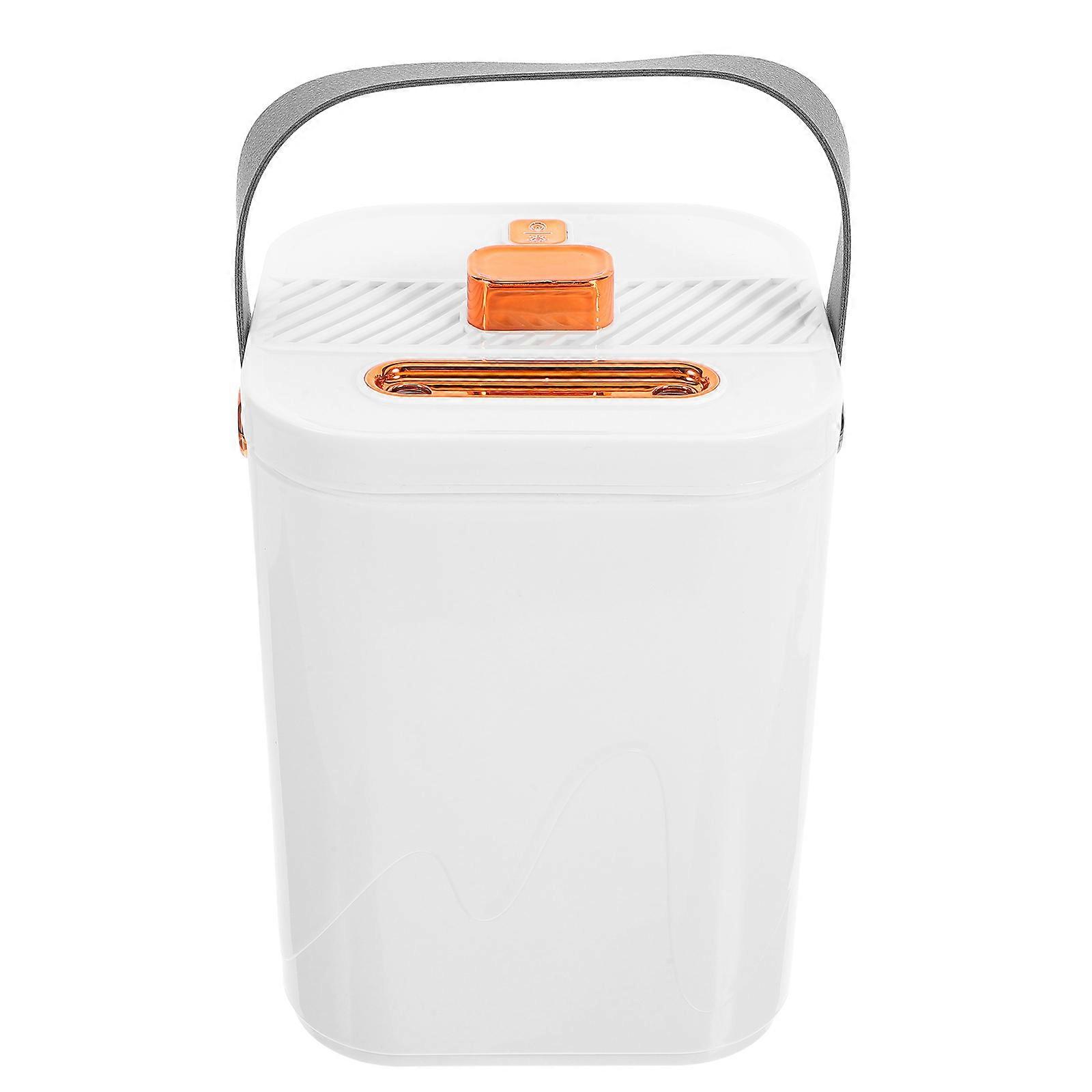 White USB Humidifier for Moisturizing 4Pcs with Night Light