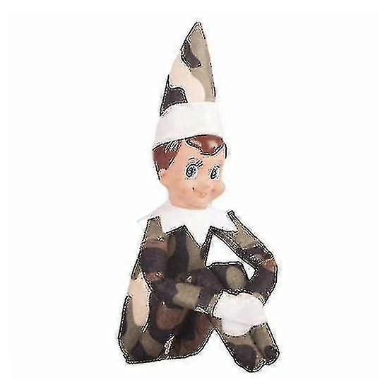 השדון על המדף ילד ילדה דמות חג המולד חידוש בובות קטיפה צעצוע חג המולד מתנה