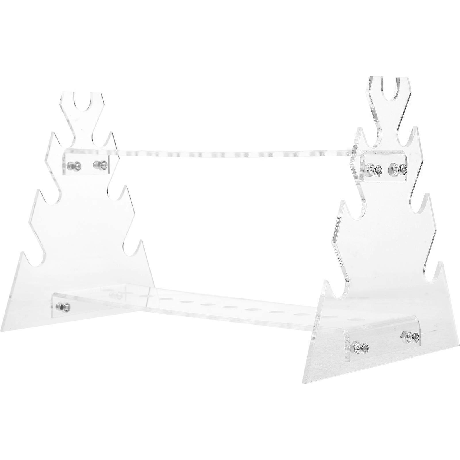 Sampling Tube Holder Acrylic Rack for Storage Use Transparent Laboratory