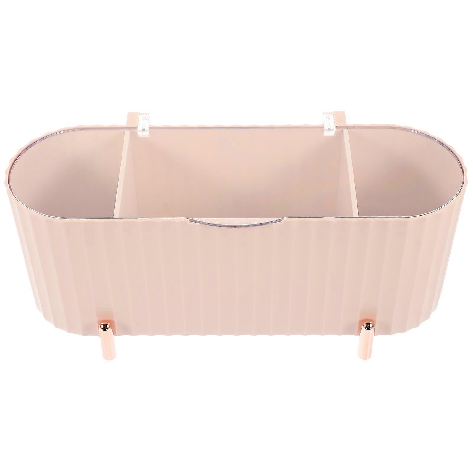 Cotton Ball Jars Cosmetics Storage Box Dustproof Rectangular High-End Leg .3X8.6X9.1CM 1Set