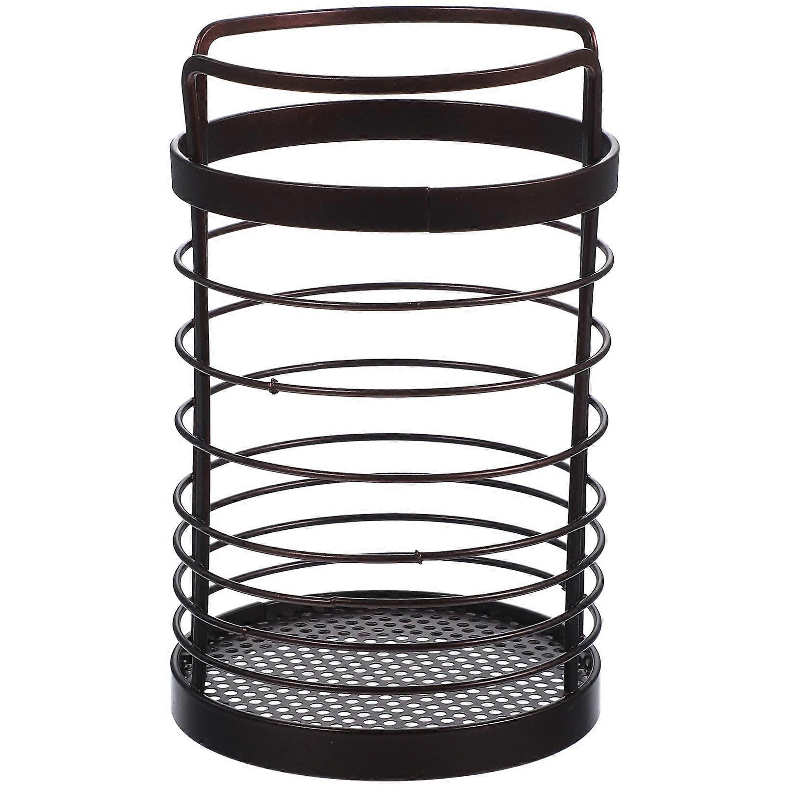 Spoon Holder Rectangular Drainage Box For Household Users Kitchen Dining Area 16X10X10CM 3Pcs