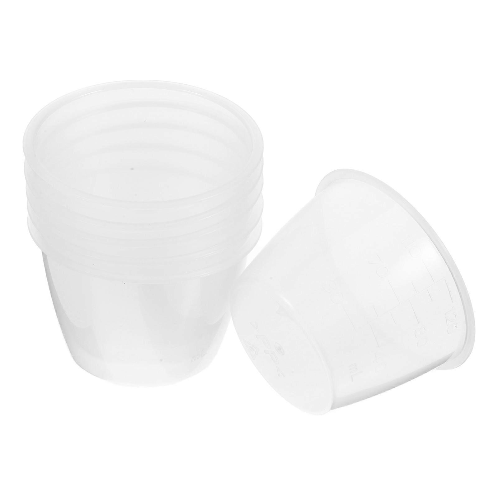 Kitchen Use Transparent Rice Measuring Cups 24Pcs Reusable Rice Cups