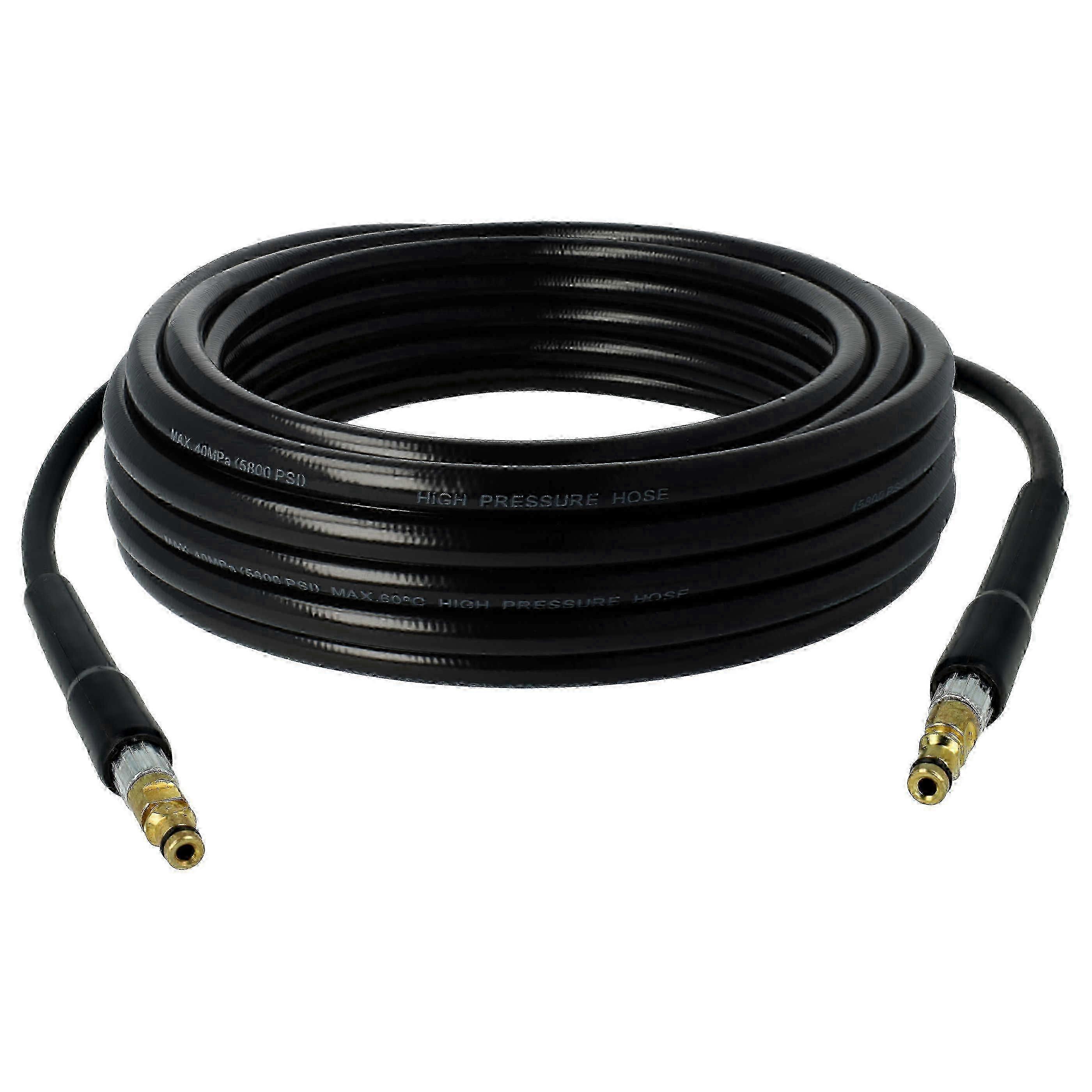 10M High-Pressure Hose Compatible with Krcher K 7.20MX-PLUS-WB*EU K 7.20 MX Plus K 7.20MX T 250 *EU High-Pressure Cleaner - Brass Thread Edition 0618