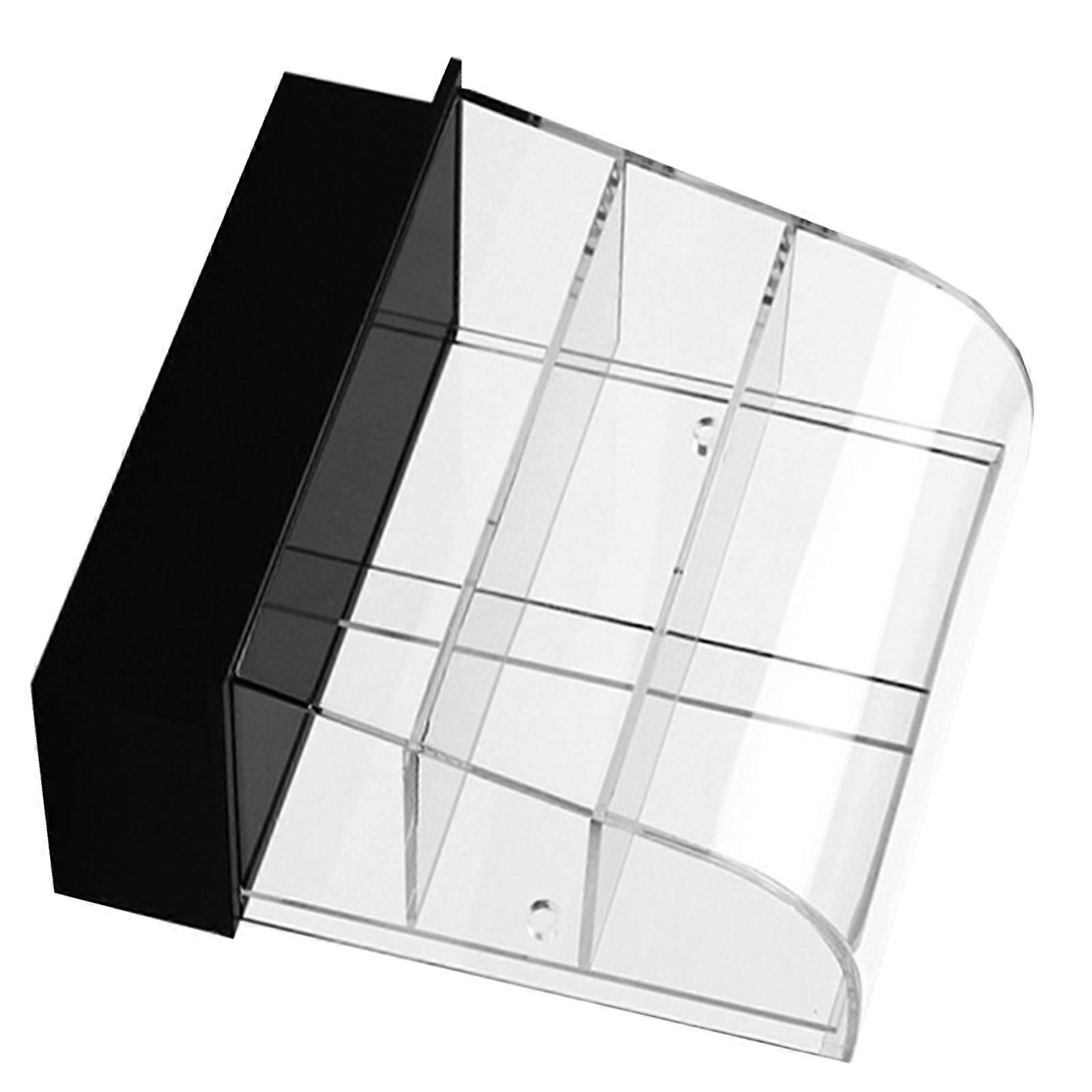 Mini Dessert Cabinet for Storage 3Pcs Assorted Color Plastic Material