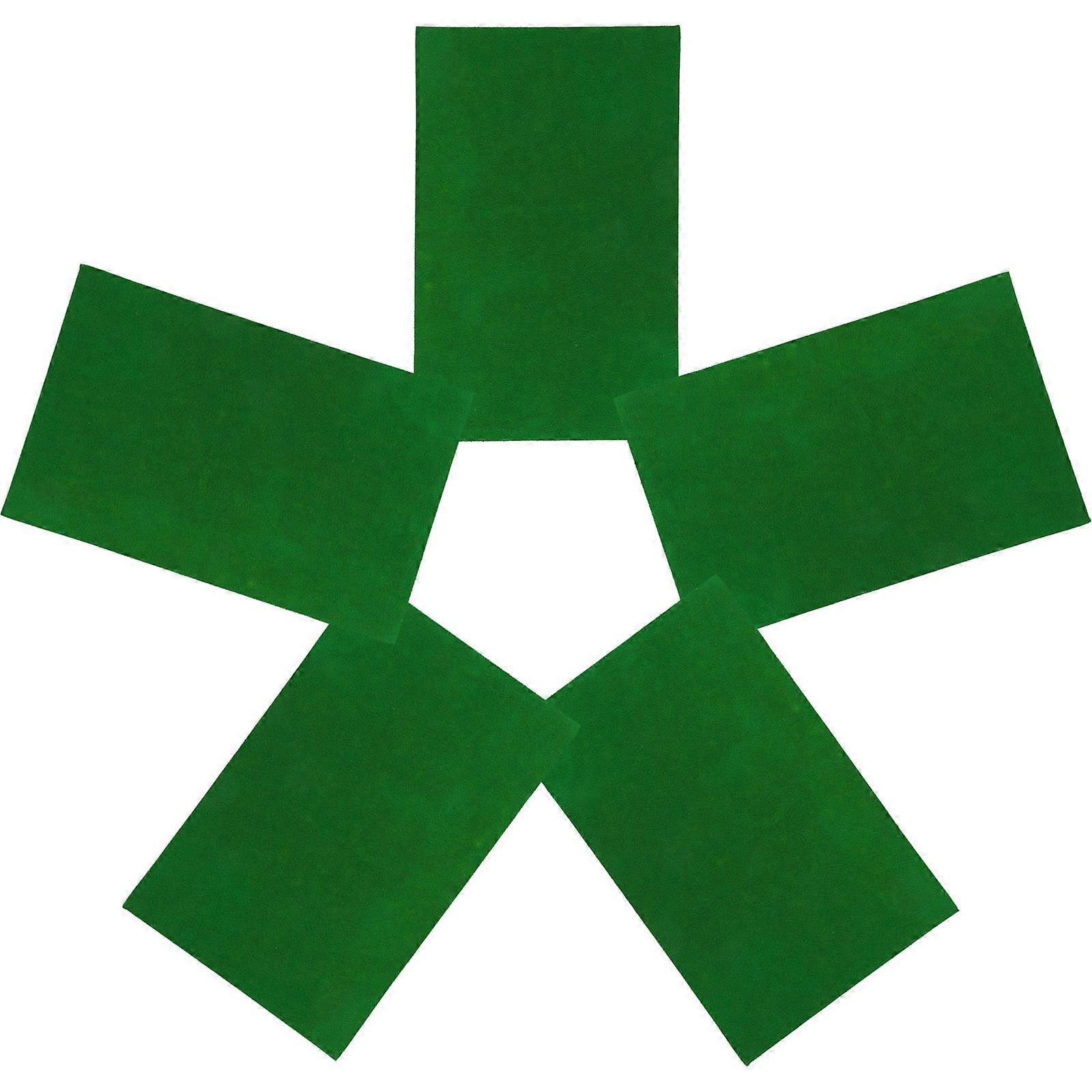 Plastic Doll House Grass Turf for Simulation Model with 15Pcs Quantity