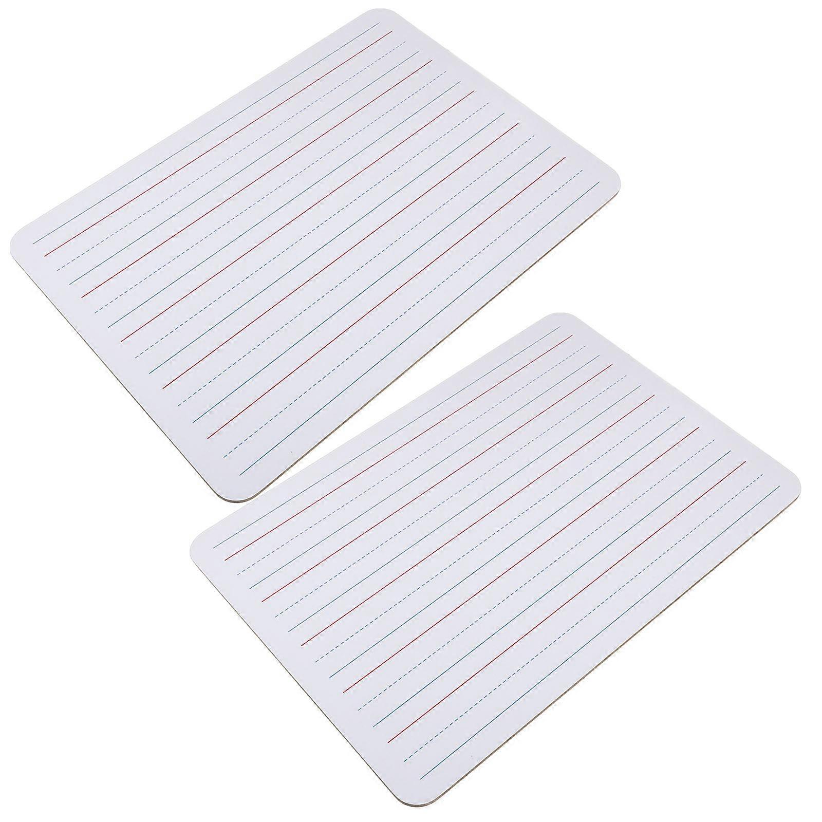 Dry Erase Boards for Kids Double-Sided Whiteboard 4Pcs Educational Tool