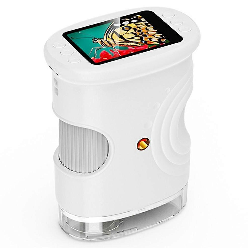 382 Portable Digital Microscope 2 Inch IPS Screen 1000X Handheld Electronic Microscope for Children