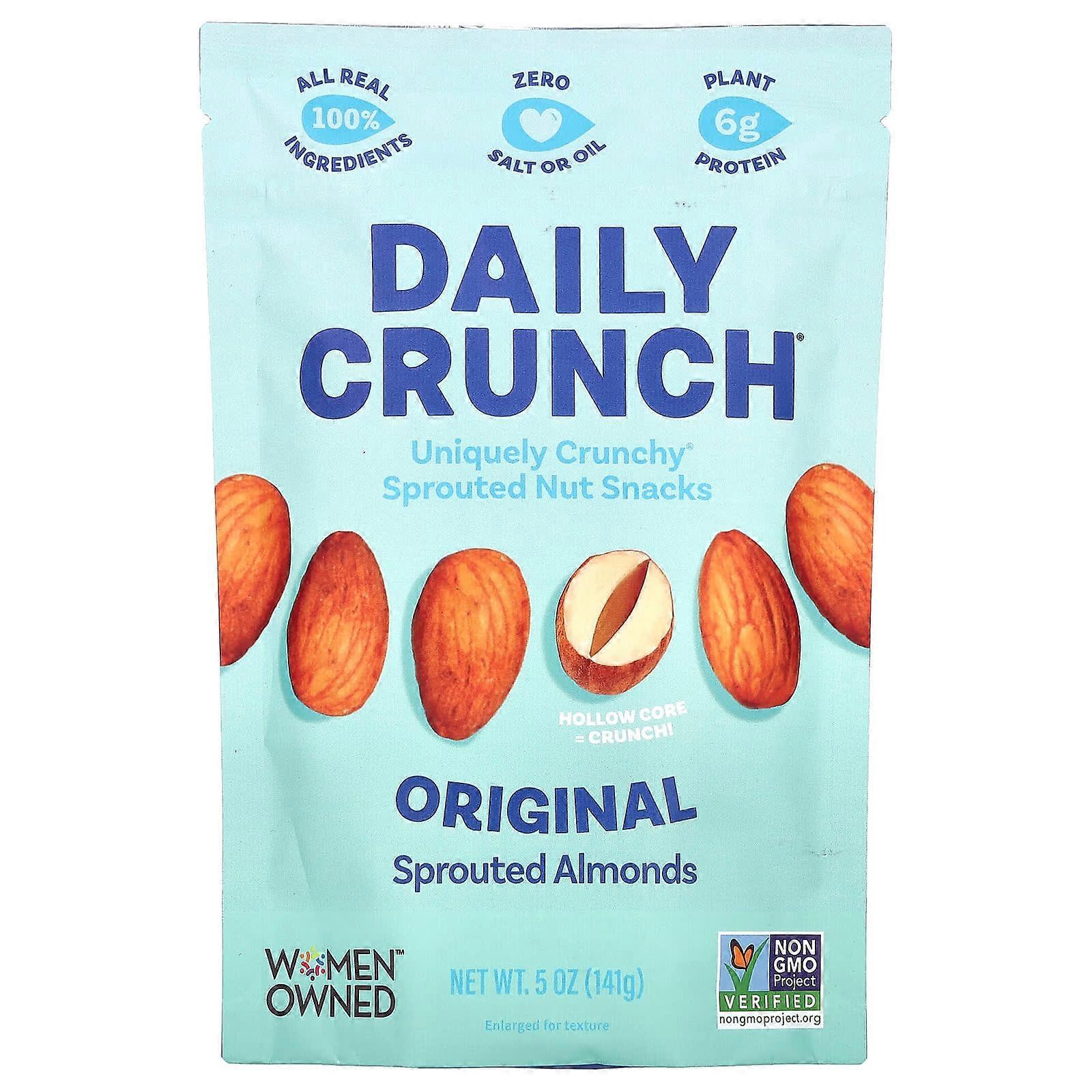 Sprouted Almonds, Original, 5 oz (141 g)