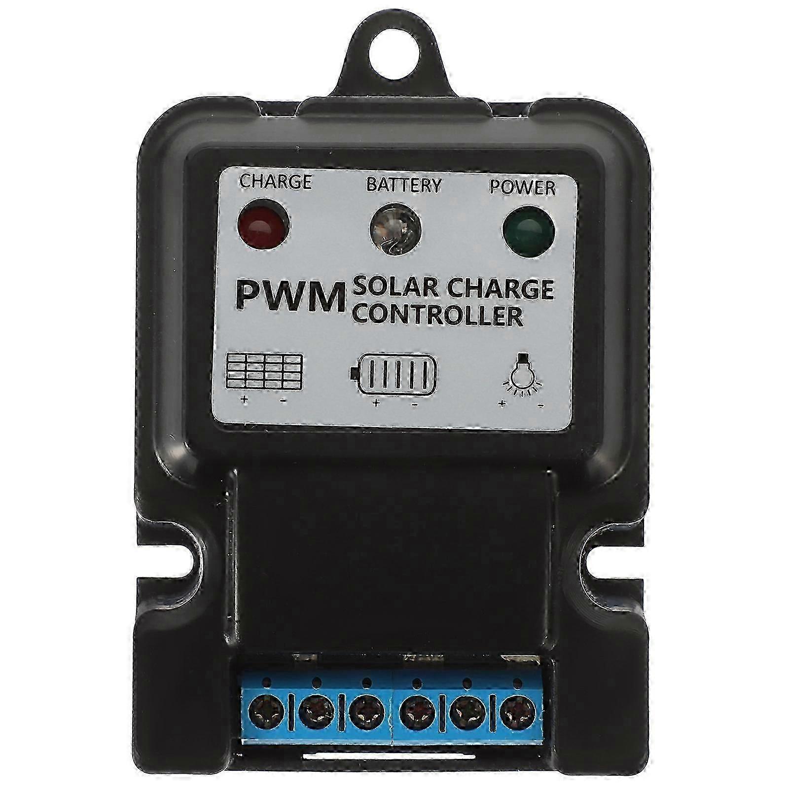 6V 12V 10A Auto Solar Panel Charge Controller Battery Charger Regulator (Black) Edition 0617