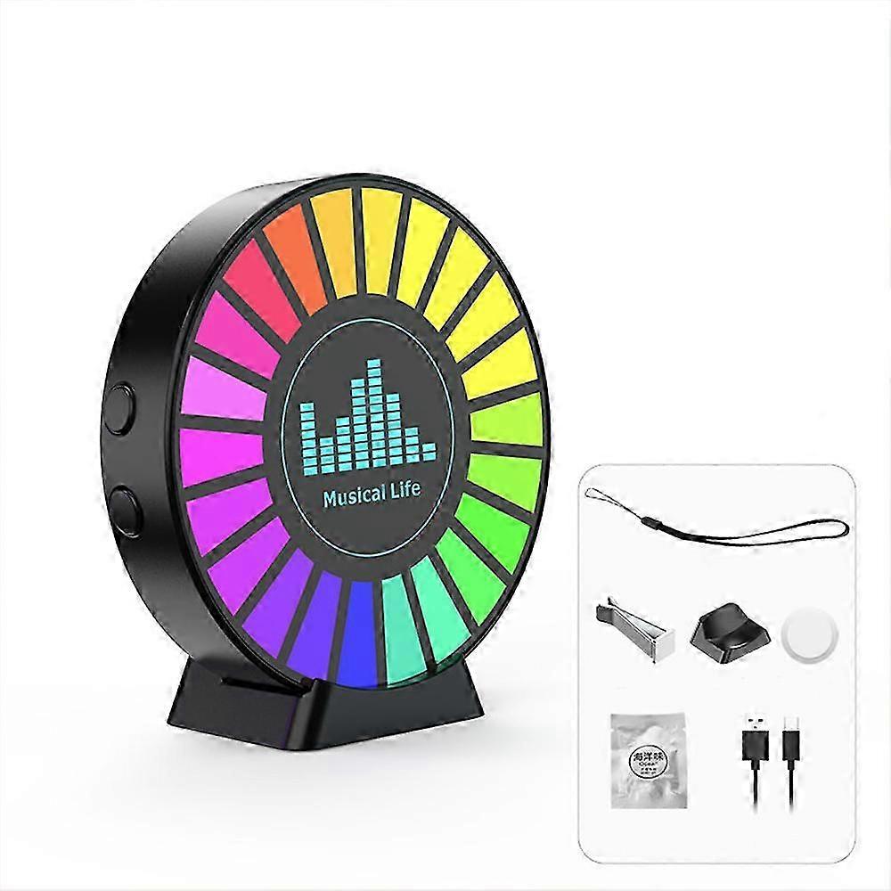 25-26 Car Voice-Control Magnetic Pickup Light with Scent, Type-C Plug