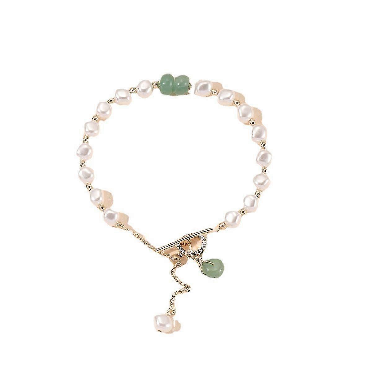Stylish Irregular Freshwater Pearl Bracelet Adjustable Bracelet