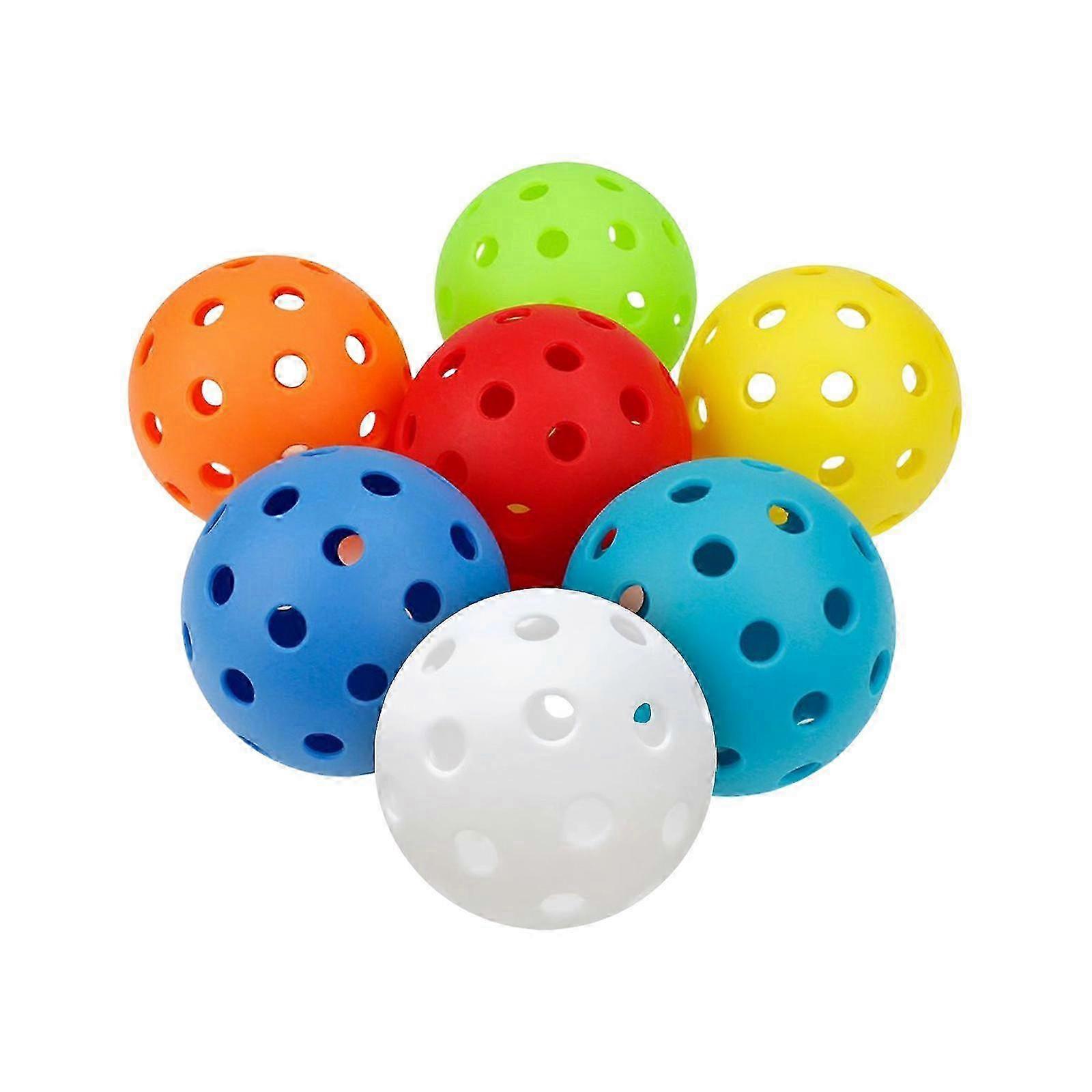 7 stykker pickleballer 40 hull per sanksjonert