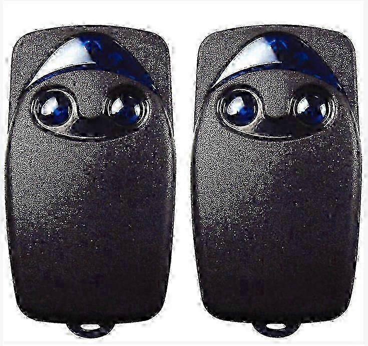 2x garage door remotes for Nice 2-button 433.92 MHz