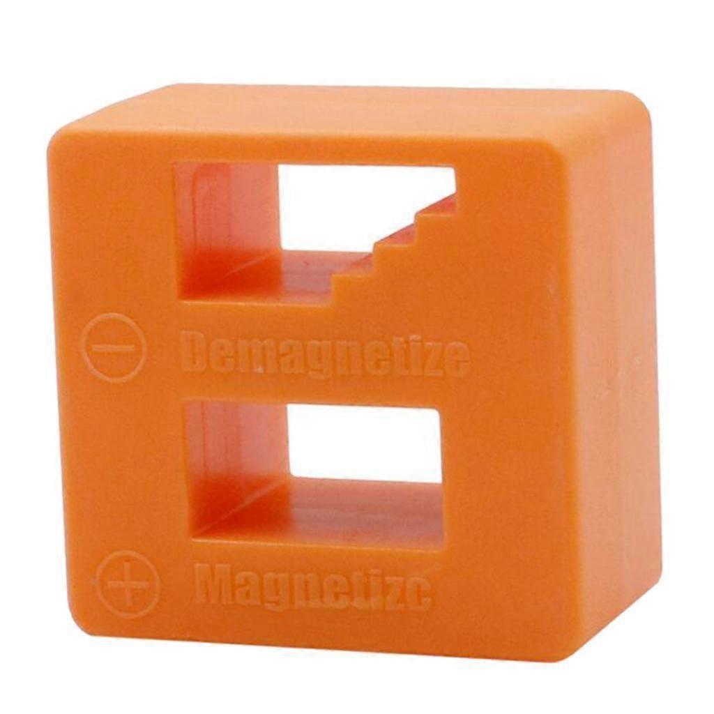 Portable Magnetic Magnetizer and Demagnetizer Tool for Screwdriver Bits