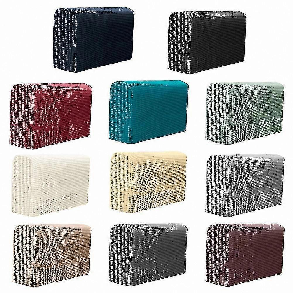2-Pack Stretchable Armrest Covers for Sofa and Chair, Home Use Protector Sleeves