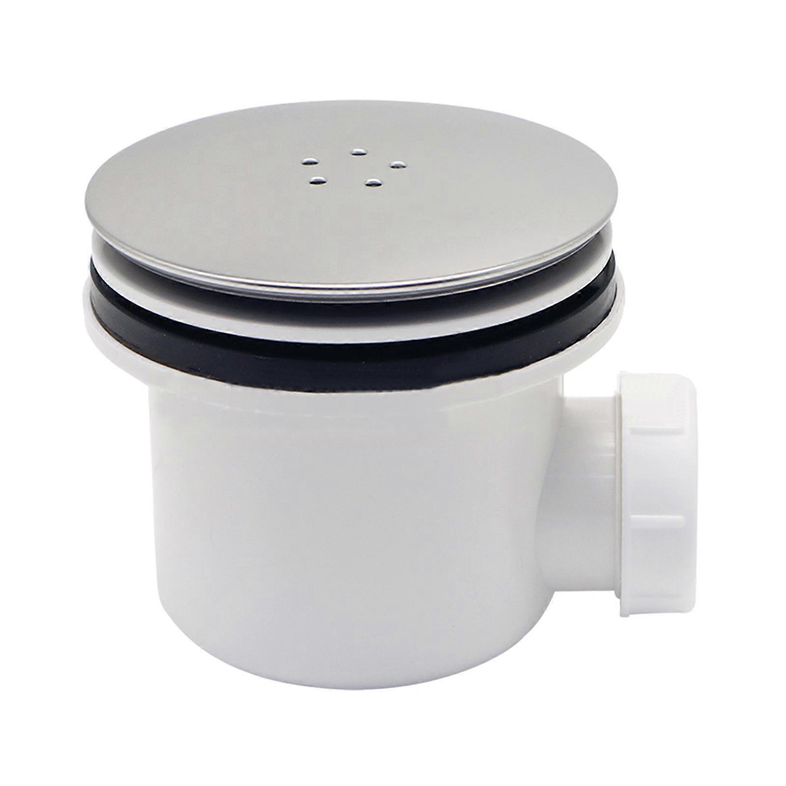 Durable Shower Trap with Easy Maintenance Universal Shower Trap Convenient Reliable Shower Trap for 40mm Tray Plug Hole Multicolor