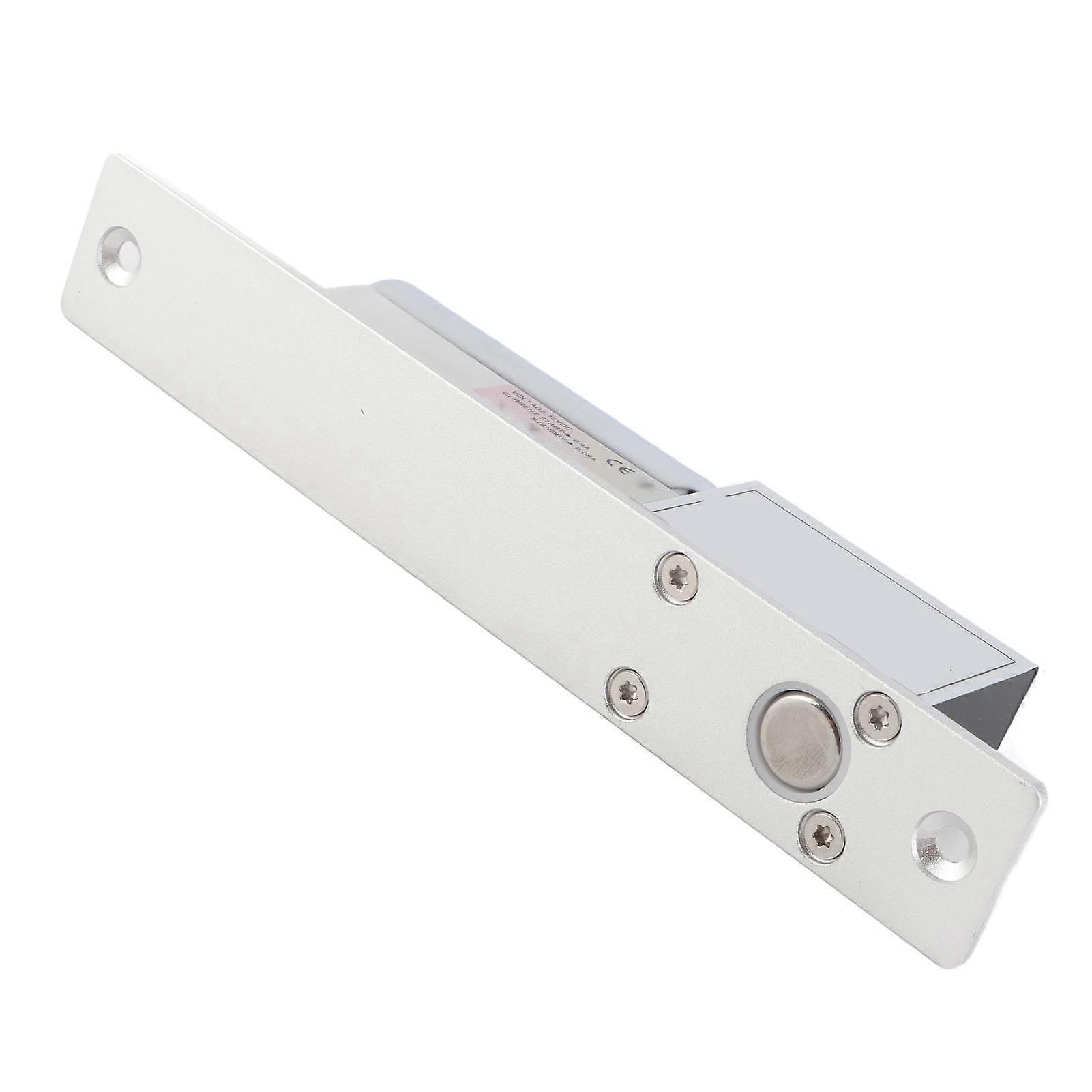 12V Electric Deadbolt Lock Low Temperature Electric Drop Bolt Lock Embedded Plug in Latch Lock for Access Control System