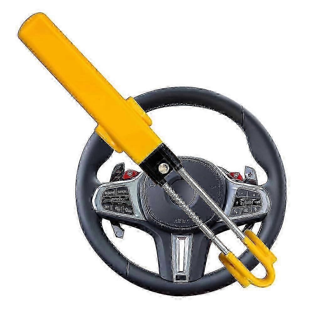 z Auto Steering Wheel Claw Steering Wheel Lock for Freelander 20102015, Steering Wheel Lock AntiTheft Device Retractable