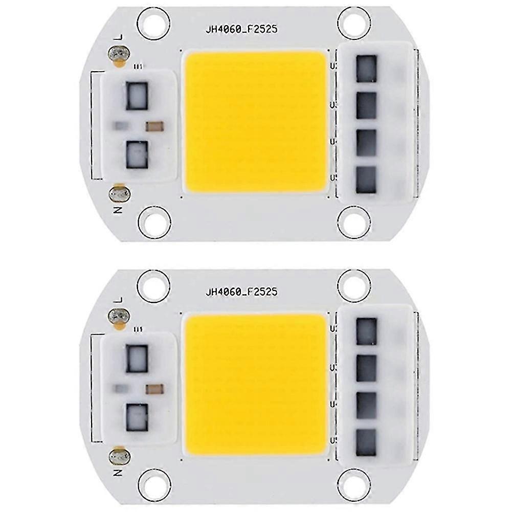 2x Warm White Led Bubles Energy Saving Chip High Voltage Light Source High Power Led Chip For Traff