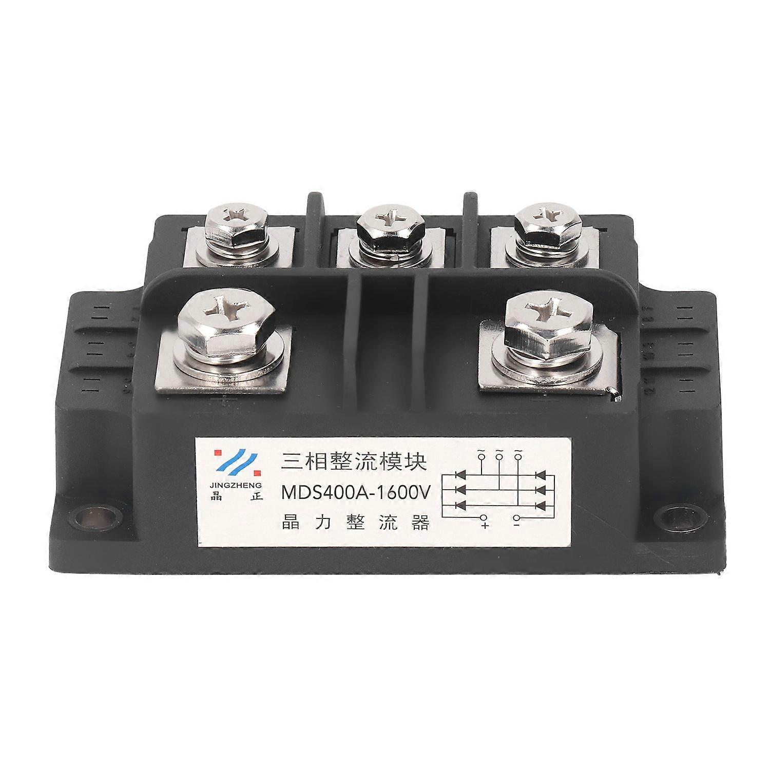 1600V 5 Terminal Bridge Rectifier 400A Maximum Welded Structure 3 Phase Power Diode Rectifier Module