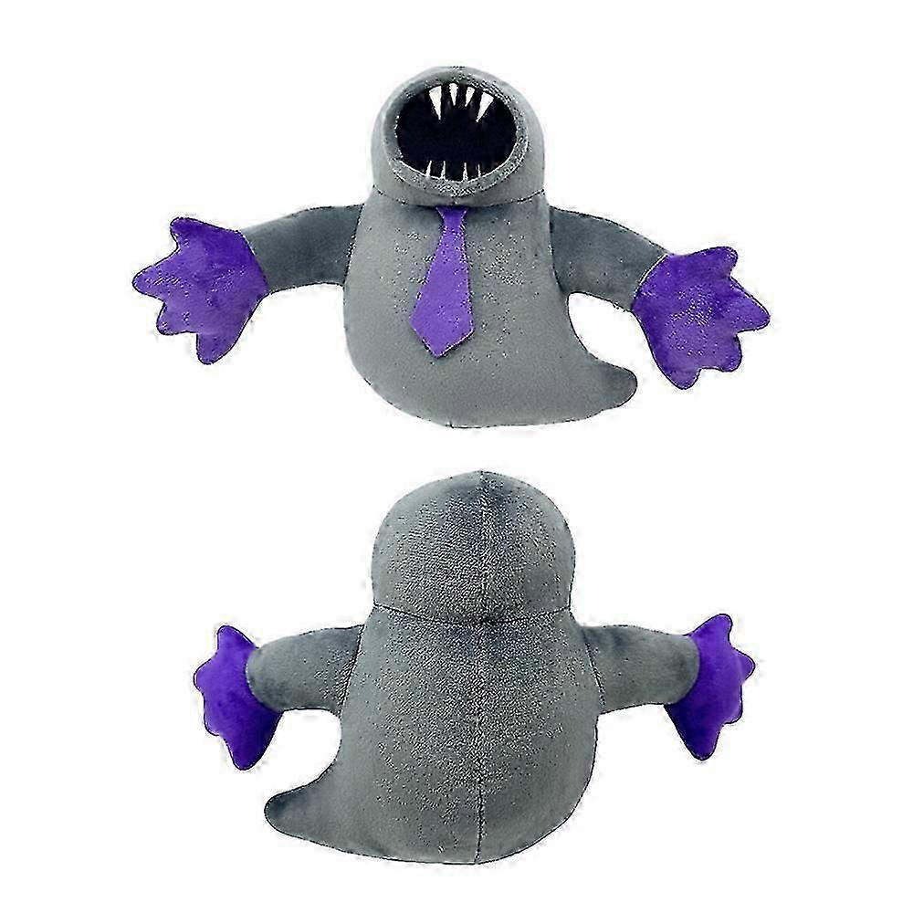 Garten Of Banban 6 Sir Dadadoo Banban Garden Gray Open Mouth Plush Toy