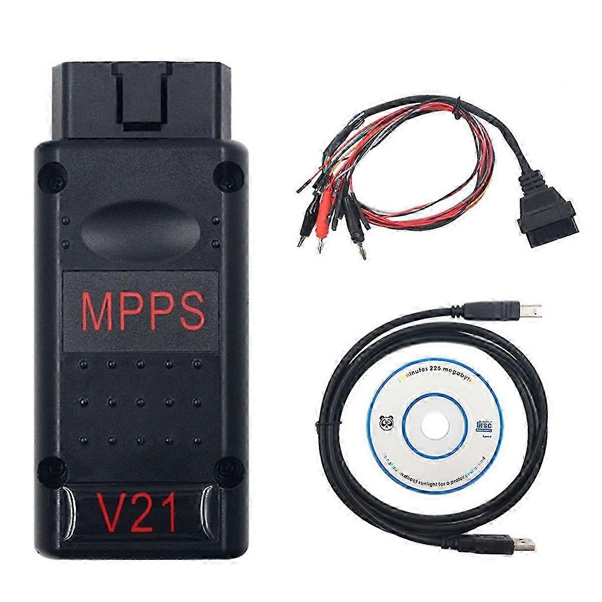 MPPS V21 MAIN+TRICORE+MULTIBOOT Programmateur d’ordinateur ECU pour EDC15 EDC16 EDC17 INKL Checksum Auto Chip Tuning
