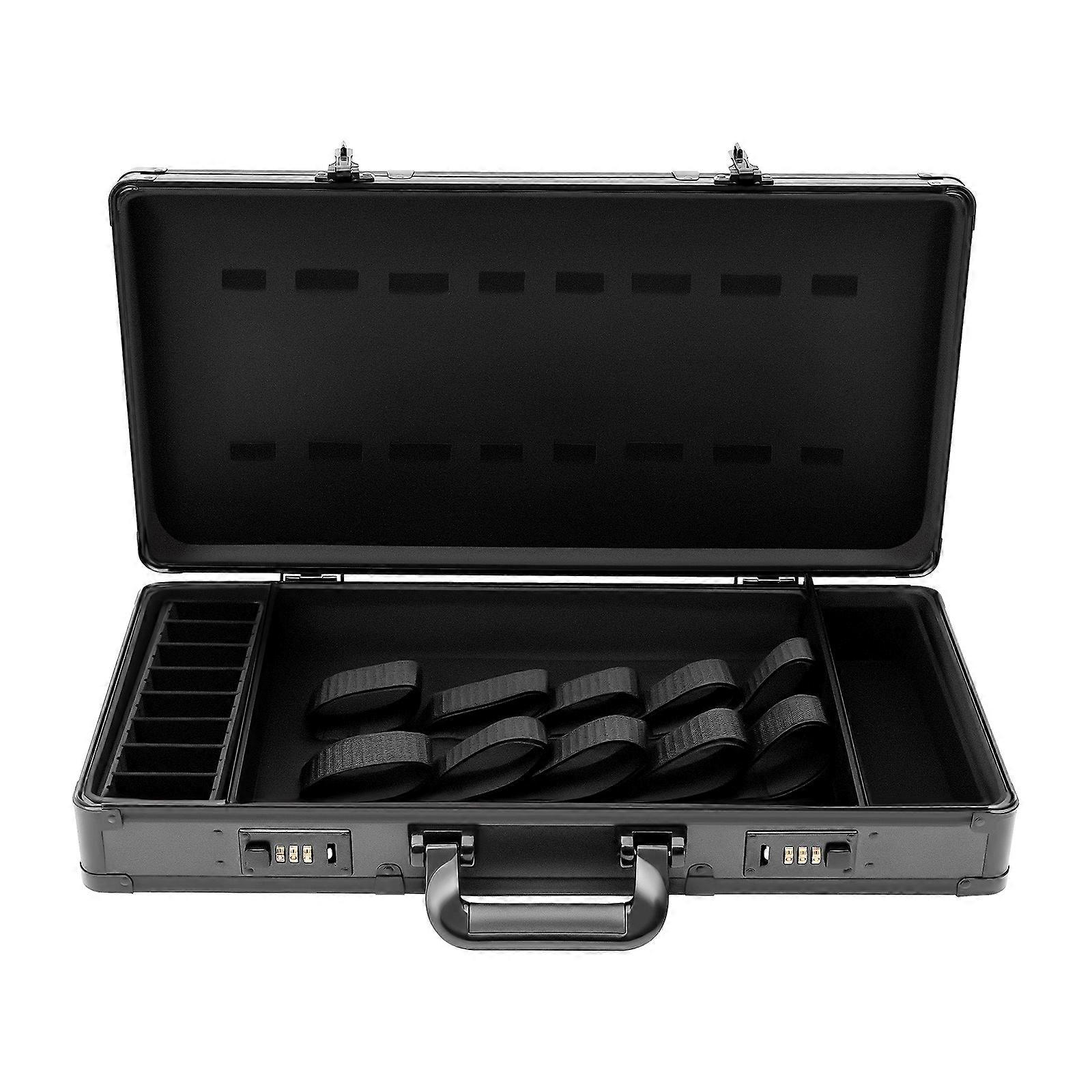 Professional Barber Case Rectangular Barber Carrying Case for Storing Hair Styling Tools