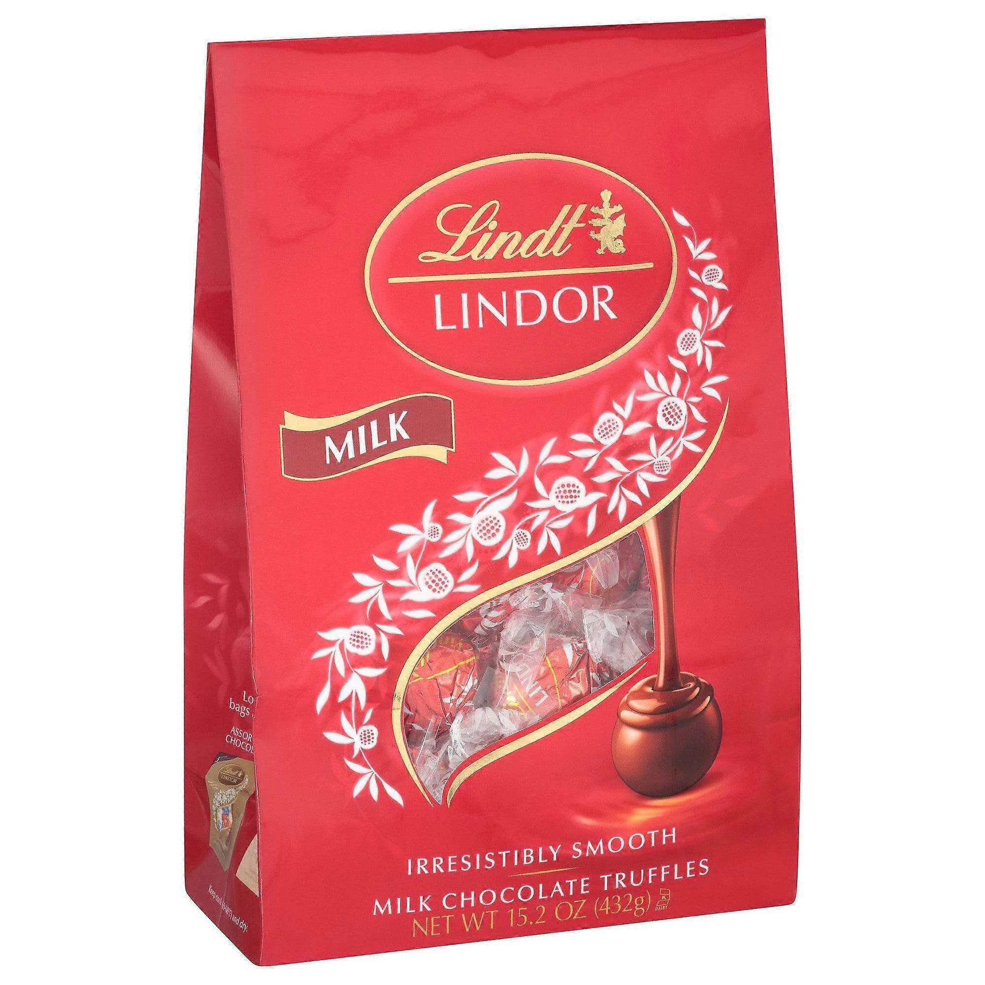 Τρούφες σοκολάτας γάλακτος Lindt Lindor, 15.2 oz