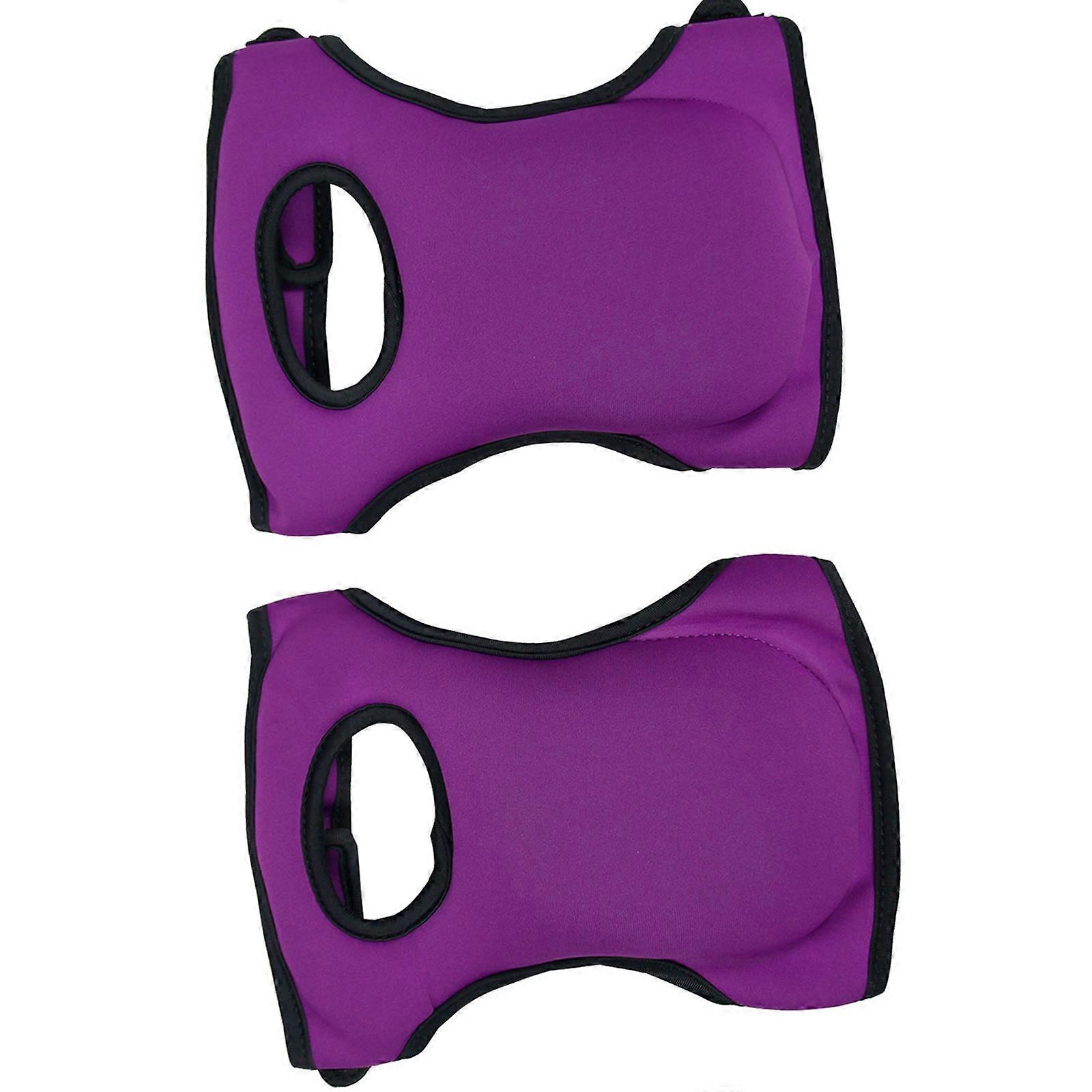 Flexible Knee Support Pad Non Slip Gardening Tool With Thick Cushioning Ergonomic Design For Floor Cleaning Tasks  Purple