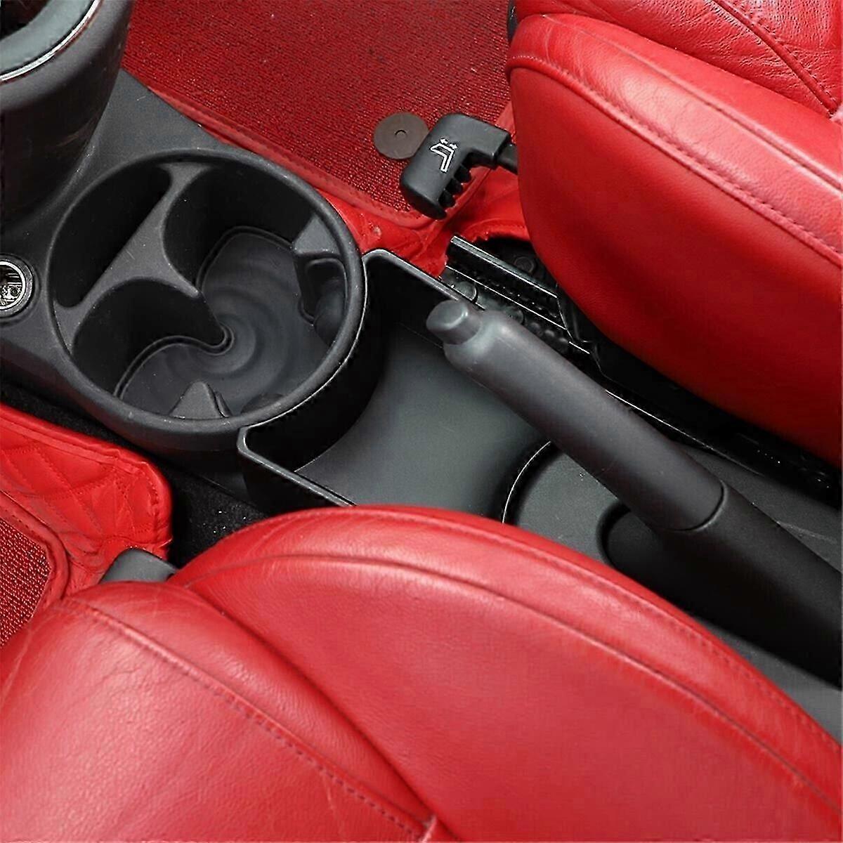 For 500 2011-2015 Car Handbrake Multifunctional Storage Box