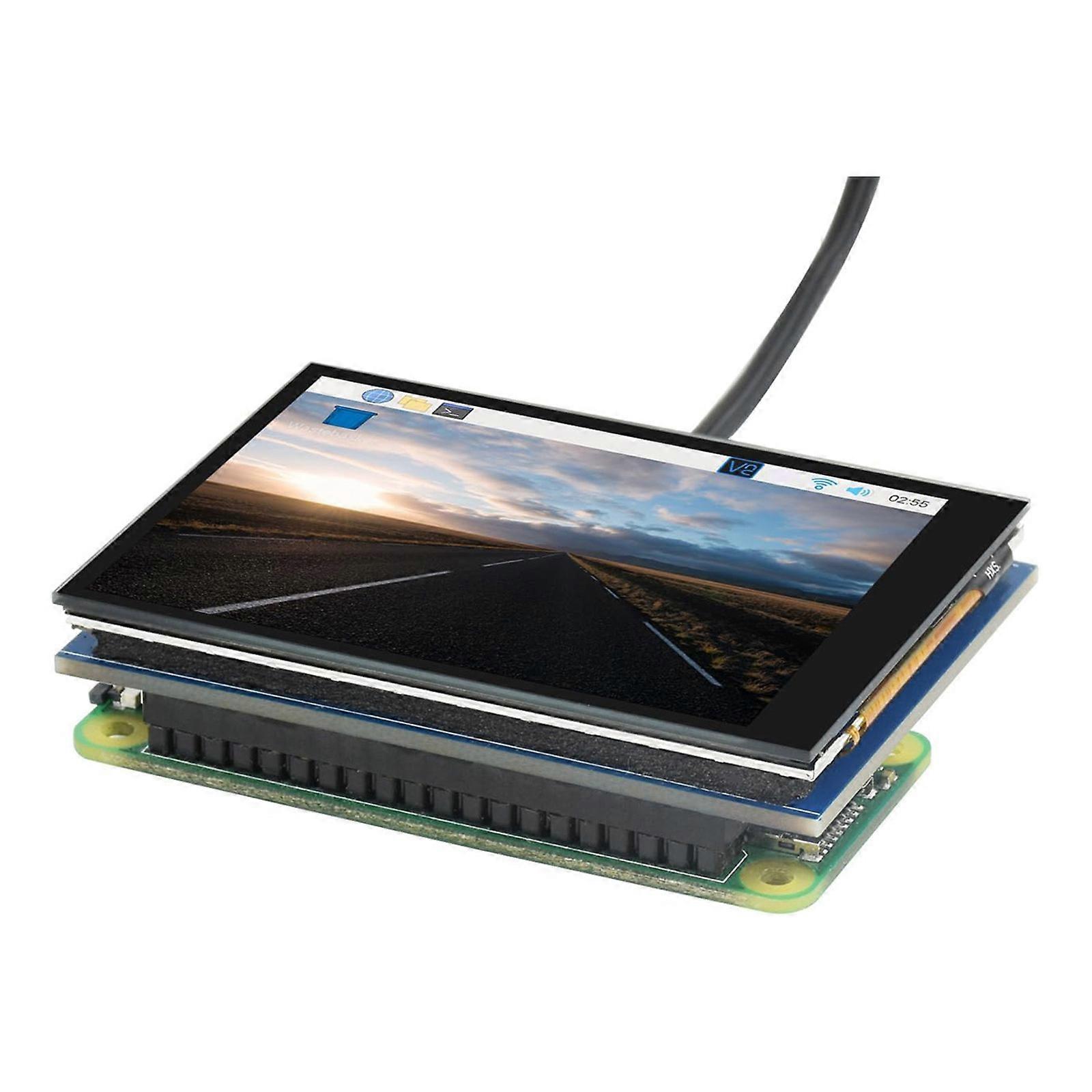 2.8" IPS LCD Display Modules VibrantColor Screen 480×640 for RaspberryPi4B 3B+/3B/2B PiZeroW/ZeroWH/Zero2W/Zero2WH Multicolor