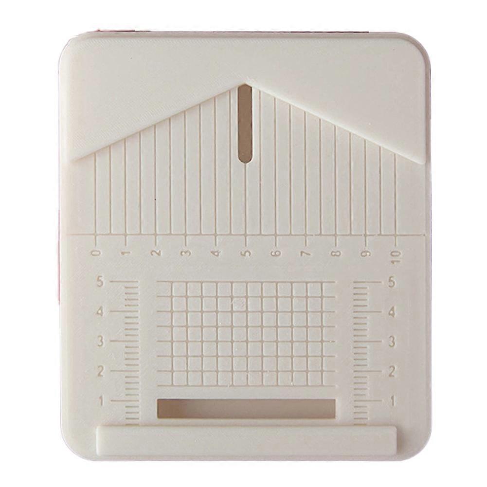 Soft Ceramic Punching Auxiliary Tool Drilling Dust Box White