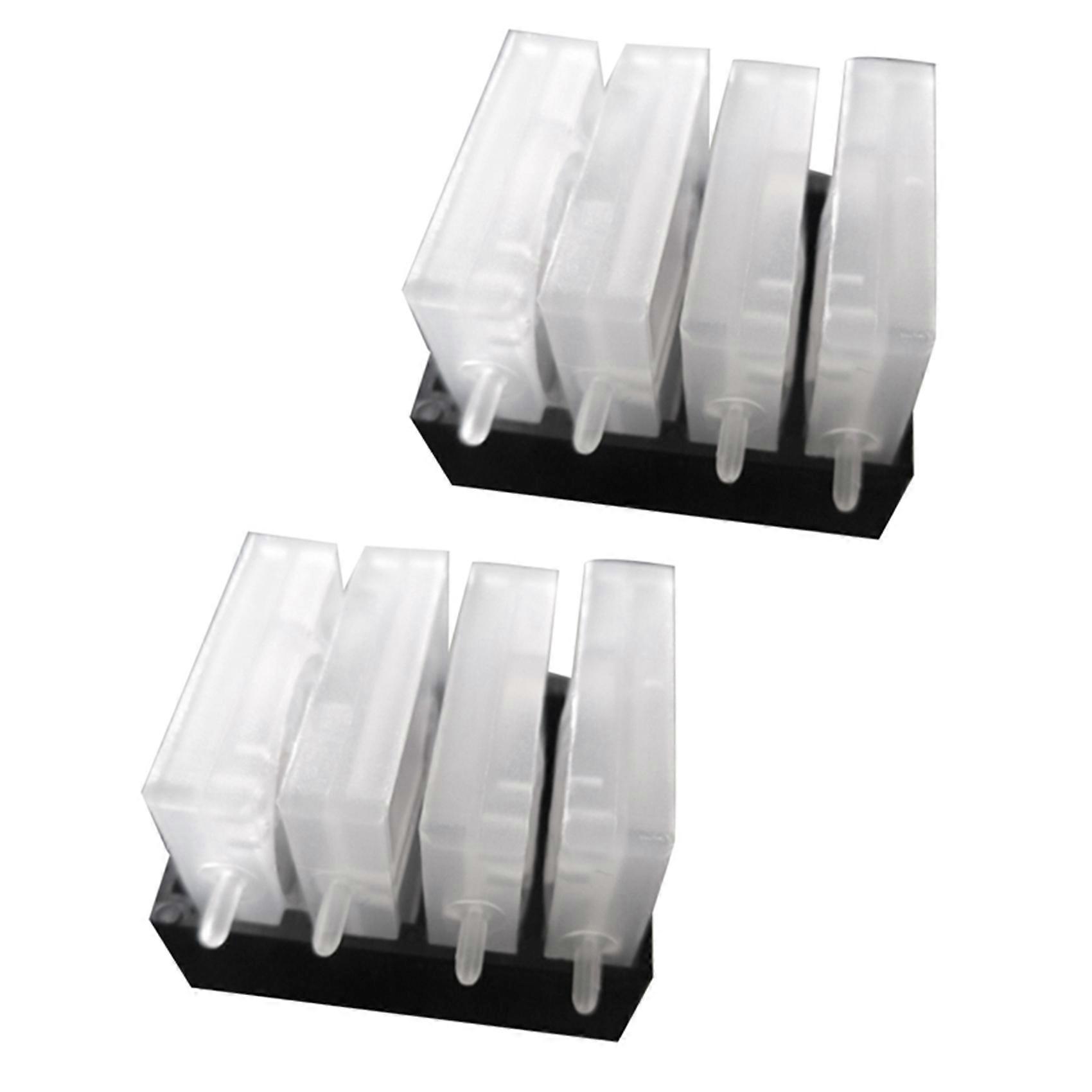 2X One Way Valve Ink Damper Ink Control Valves 4 Color for for for for Inkjet Printer