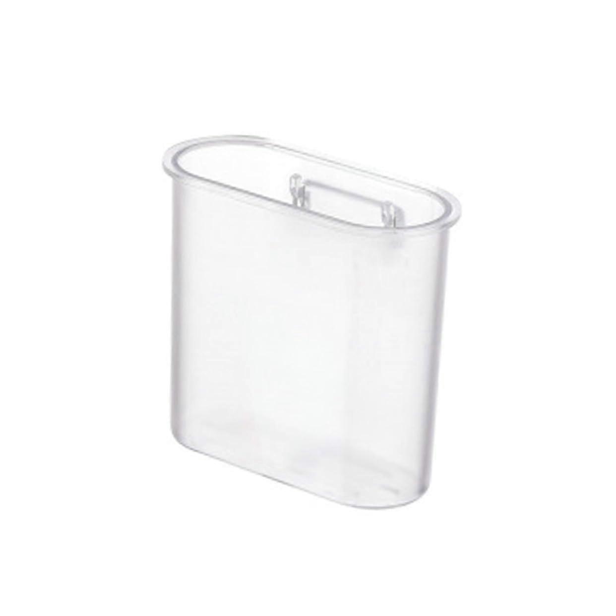 Wall Mounted Toothbrush Holder with Transparent Cup Bathroom Organizer for Toothpaste and Accessories