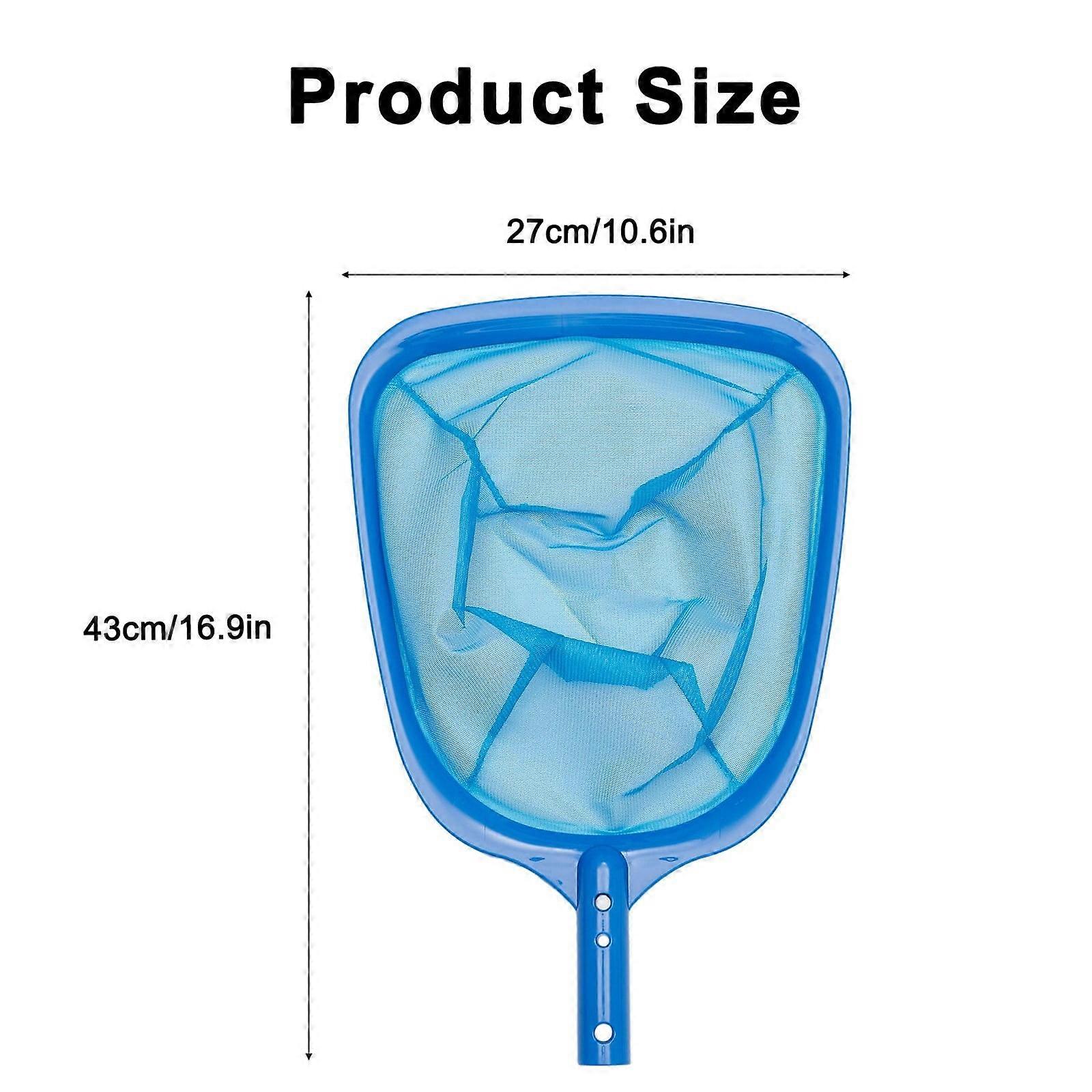Pool Skimmer Net with Pole Pool Nets for Cleaning Debris Pickup Removal