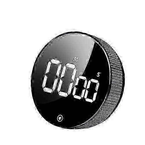 LED Digital Timer Magnetic Kitchen Timer Manual Countdown Alarm Clock Mechanical Cooking Timer Cooking Shower Study Stopwatch