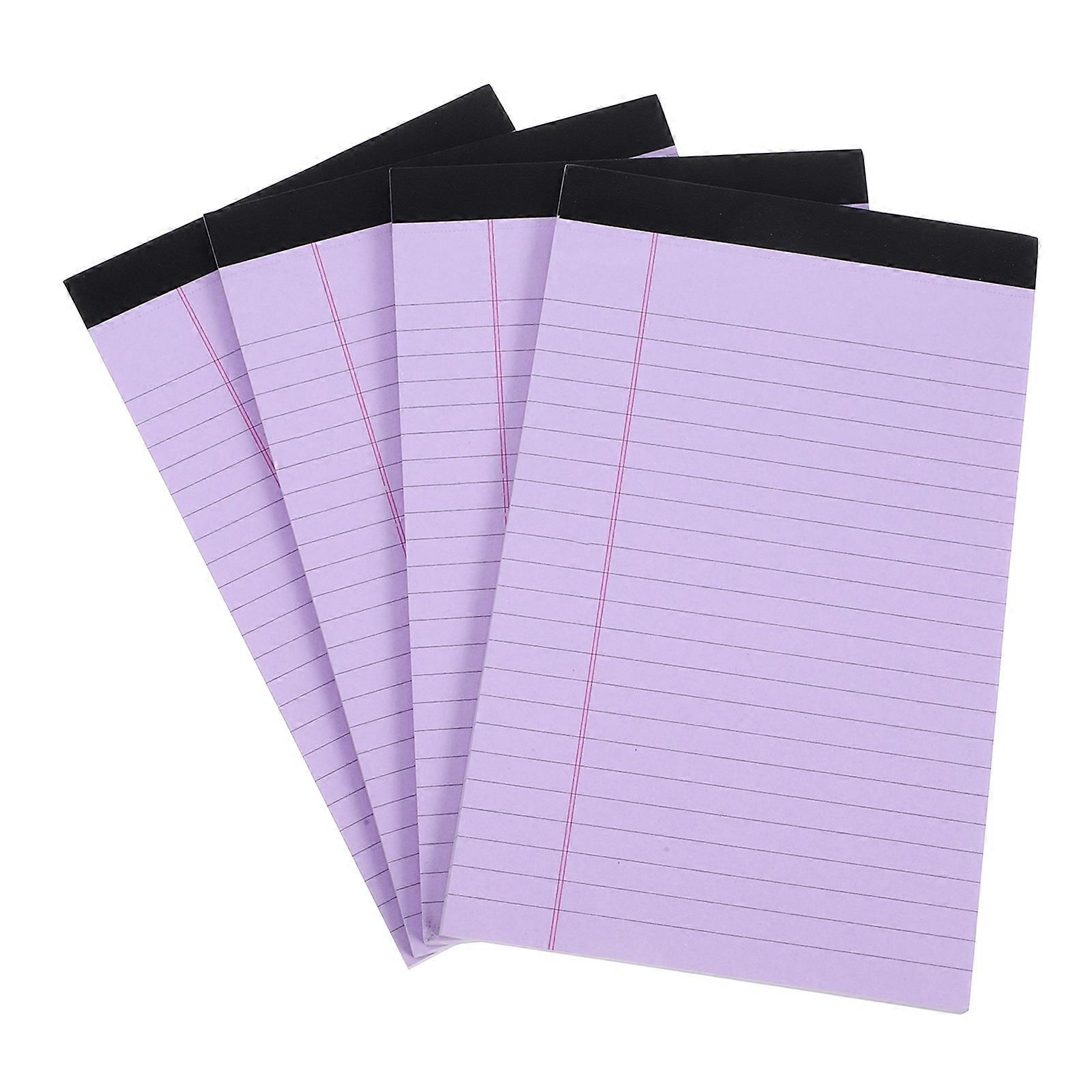 Pad Legal Pad for Daily Use 4Pcs Tearable Writing Memo Notepad