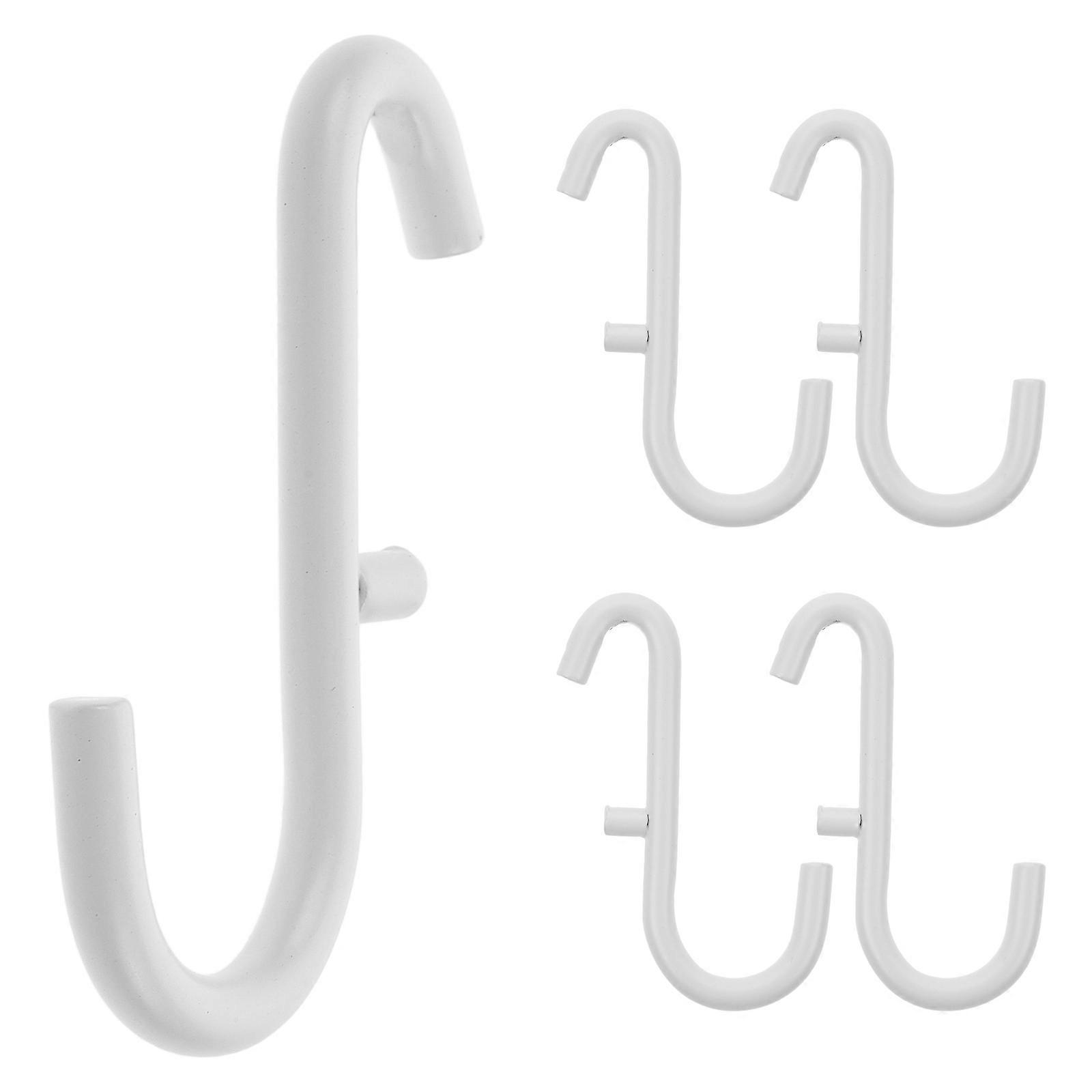 5Pcs Peg Hooks for Pegboard Iron Utility Hanger for Home Use Storage Rack