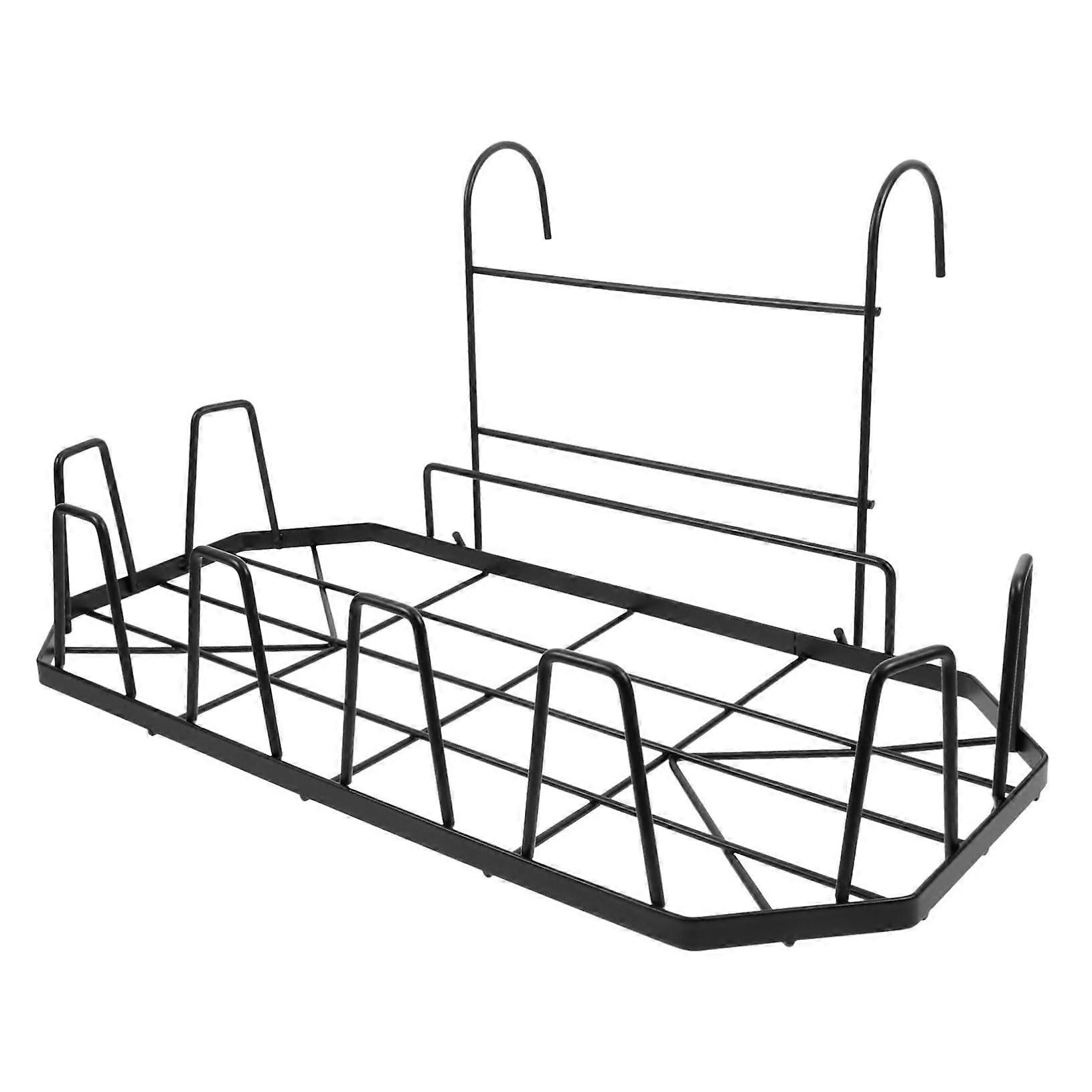 Wall Mounted Drying Rack for Shoes and Towels, SpaceSaving MultiFunctional Organizer for Apartments