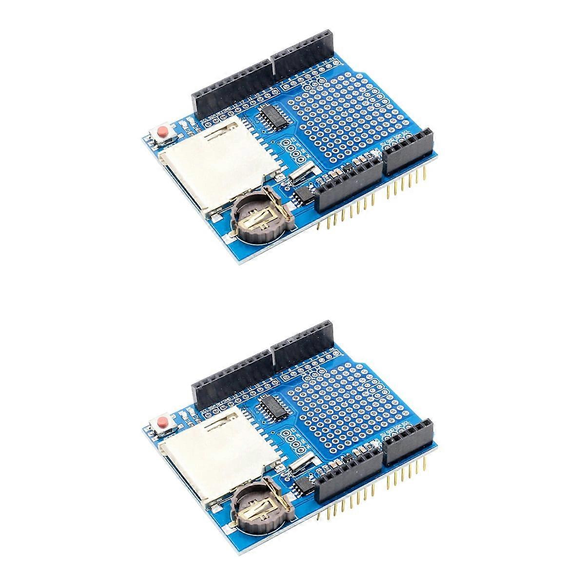 2 Count Data Recorder Logging Shield Compatible for Libro Escondeme Card Adater Reader Module