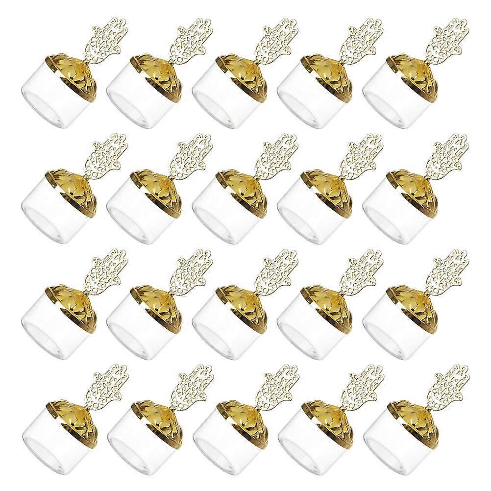 Decorative Favor Boxes Clear Plastic Candy Boxes for Storage 96Pcs Set