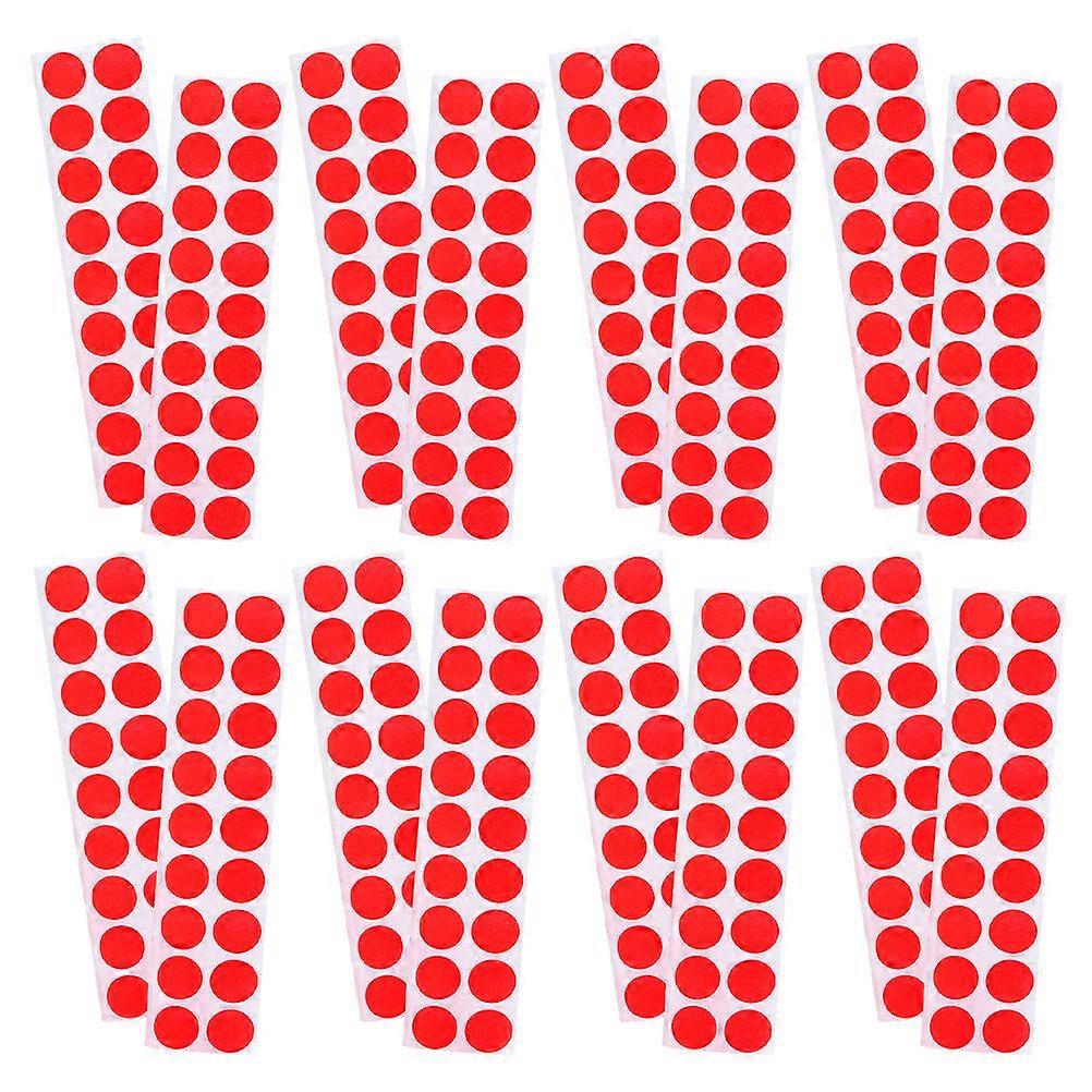 Target Repair Pasters Replacement Round Sticker with 2Sets Red