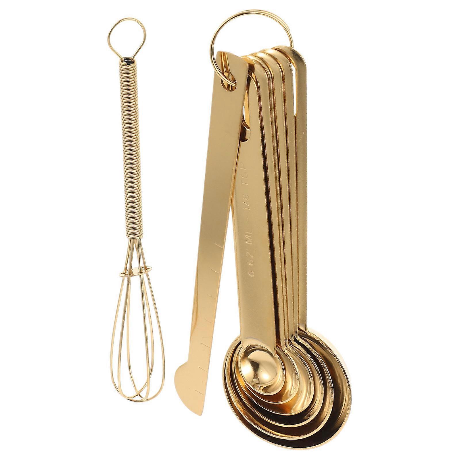 Stainless Steel Measuring Spoons Set for Baking 8Pcs Kitchen Utensils