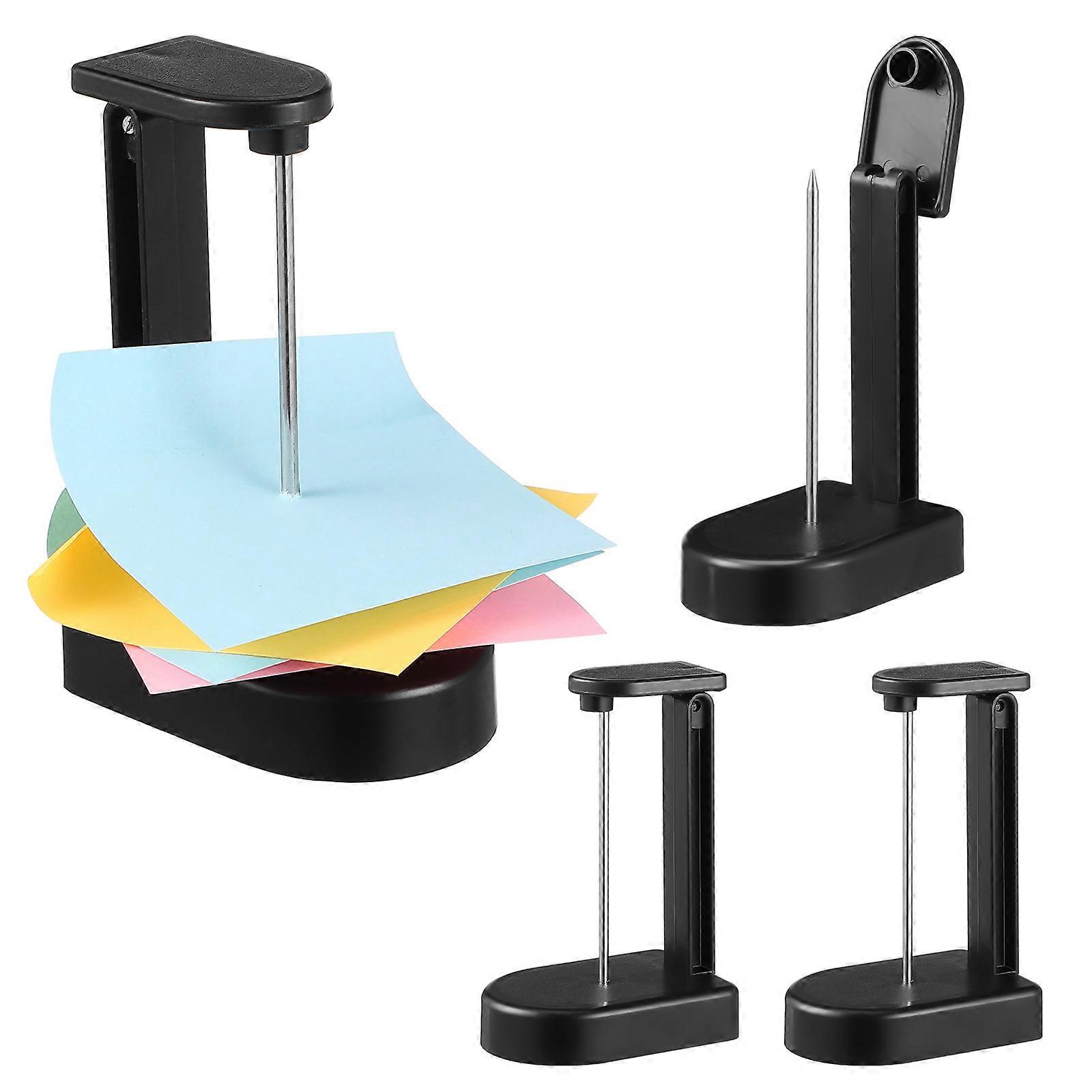 Receipt Holder Plastic Ticket Spike for Office Receipt Organization 4Pcs