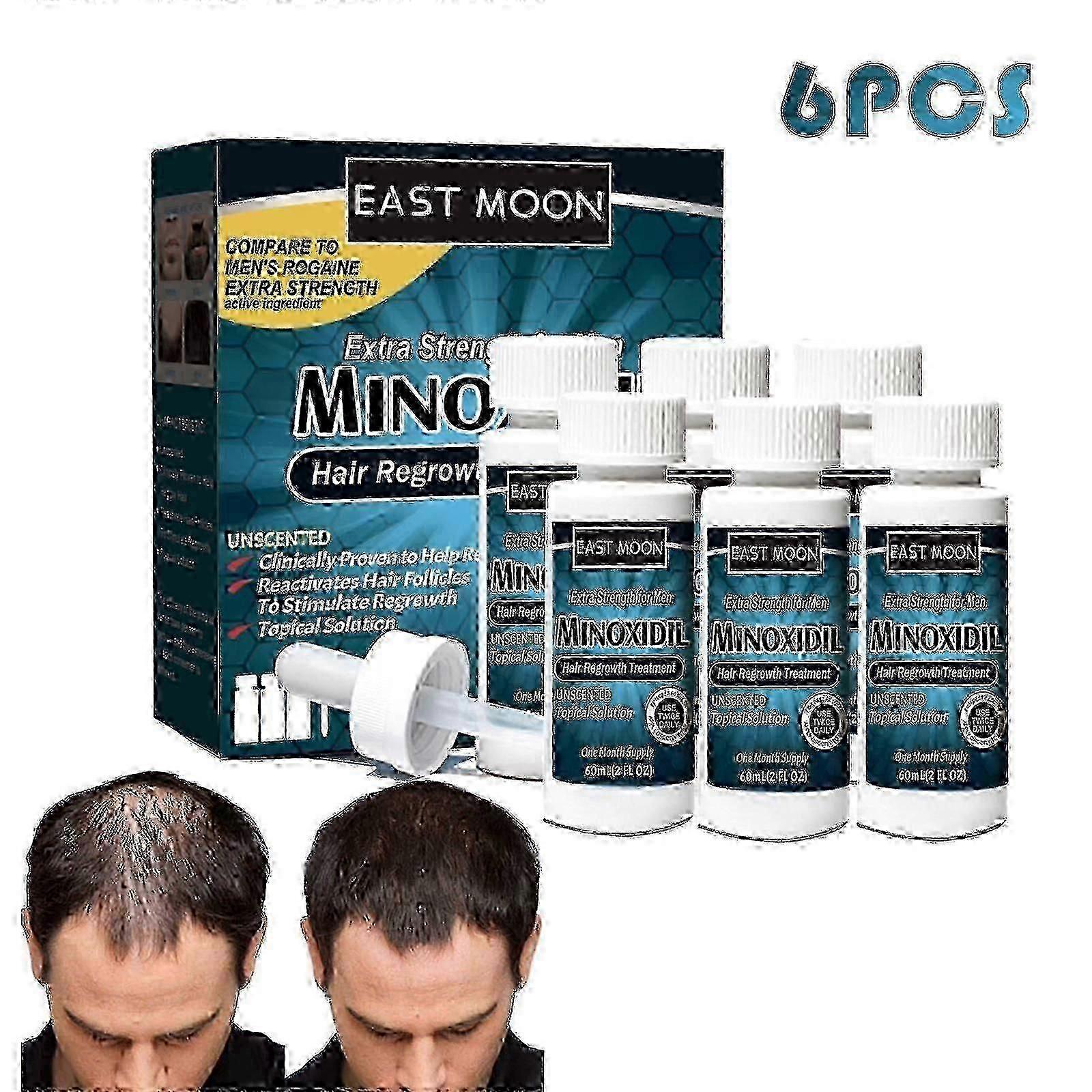 3–9 st. 60 ml extra stark hårväxtbehandling för män med 5 % förbättrad formula för överlägsna resultat