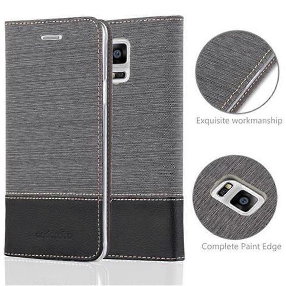 Samsung Galaxy NOTE 4 Protective Case - in jeans look and stand function